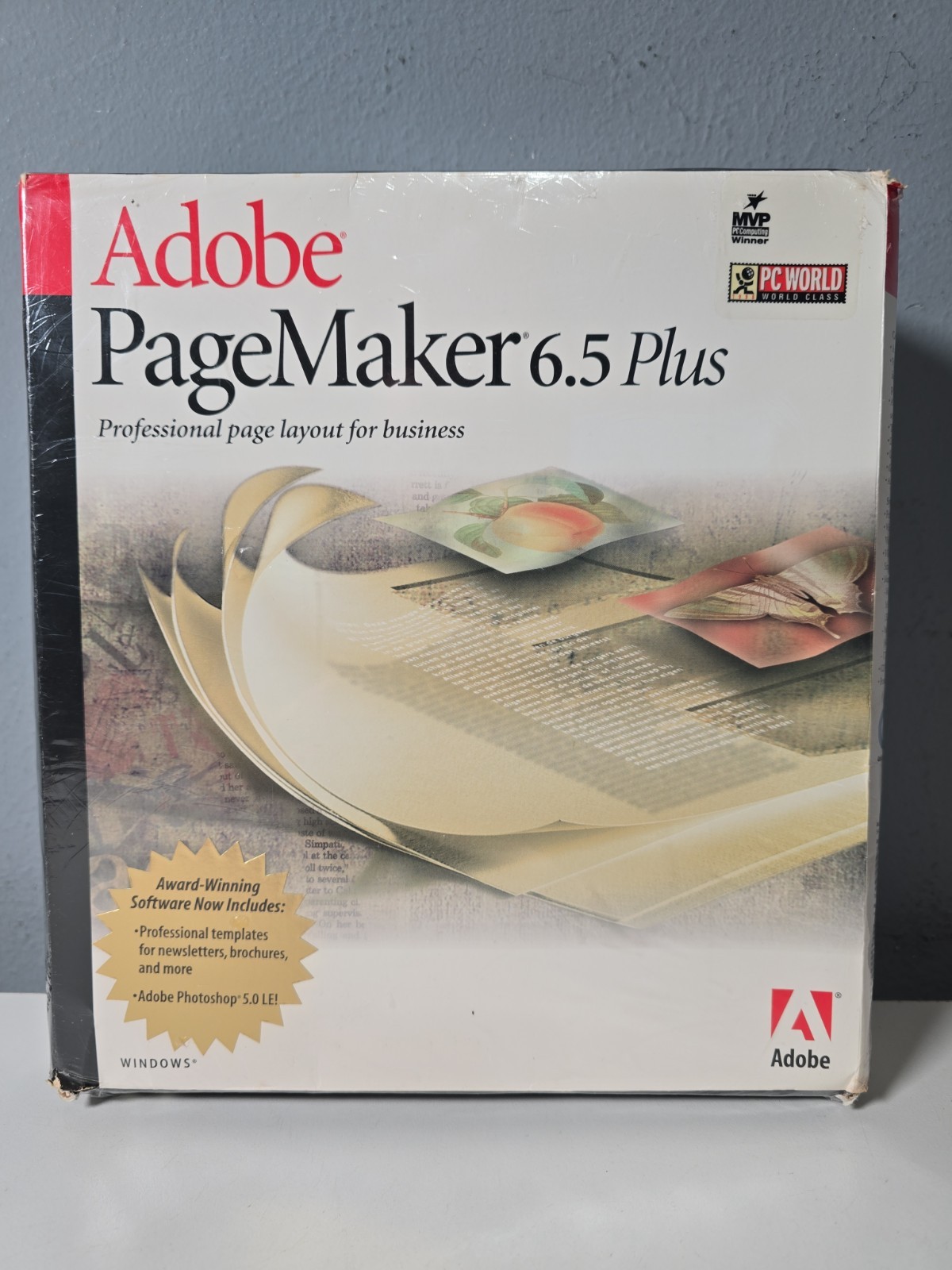 Adobe PageMaker 6.5 Plus Windows Professional Page Layout Software For Business