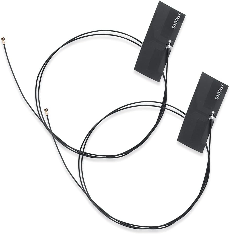 60Cm/2Ft 2Pcs MHF4 IPEX WLAN Network Adapter PC Antenna for NGFF Intel 7260 8260