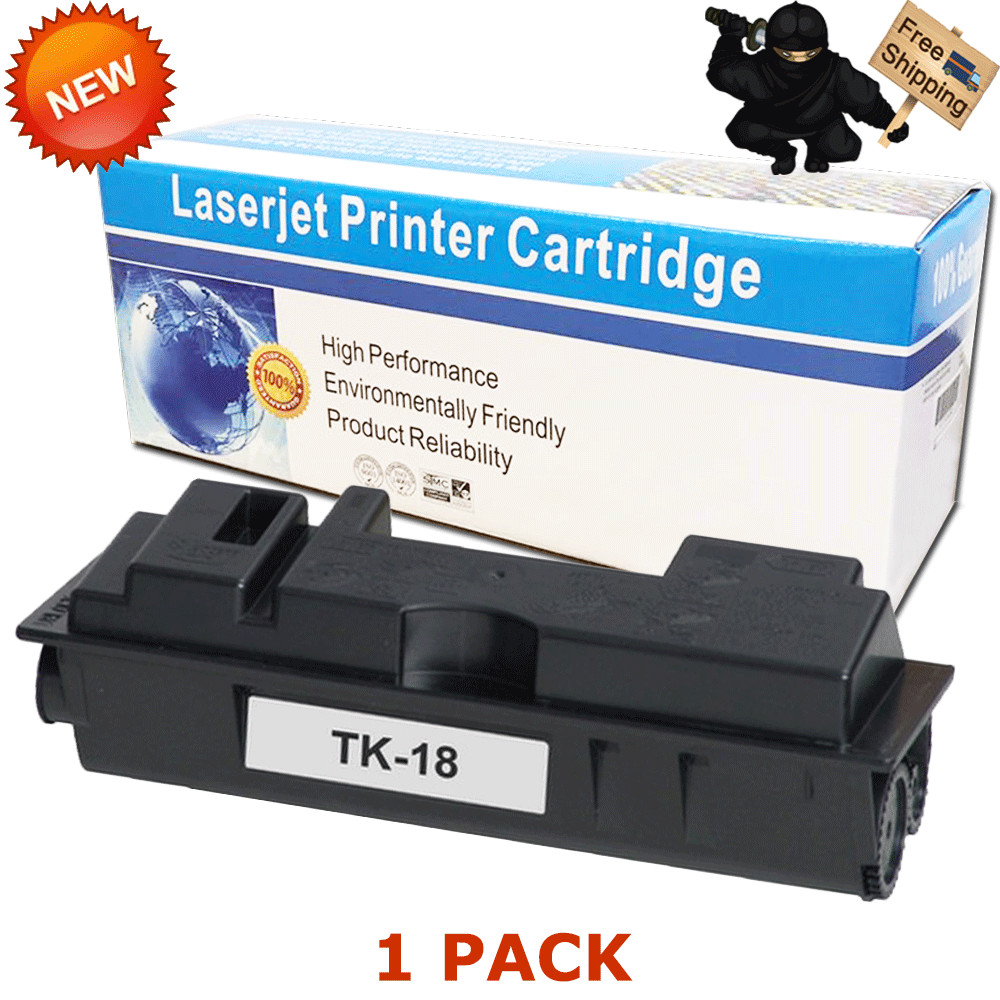 TK-18 Black Toner Cartridge For Kyocera Mita PRINTER FS-1020D FS-1020N