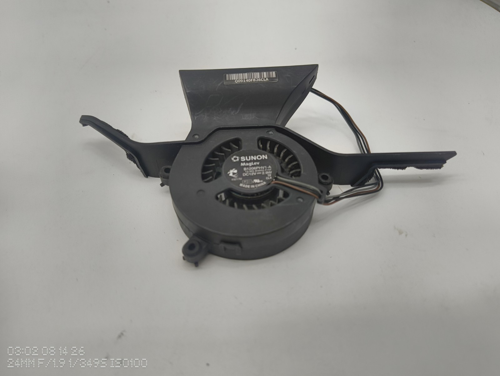 Sunon Maglev B1206PHV1-A Fan Installation Part Q09140FB26CLA