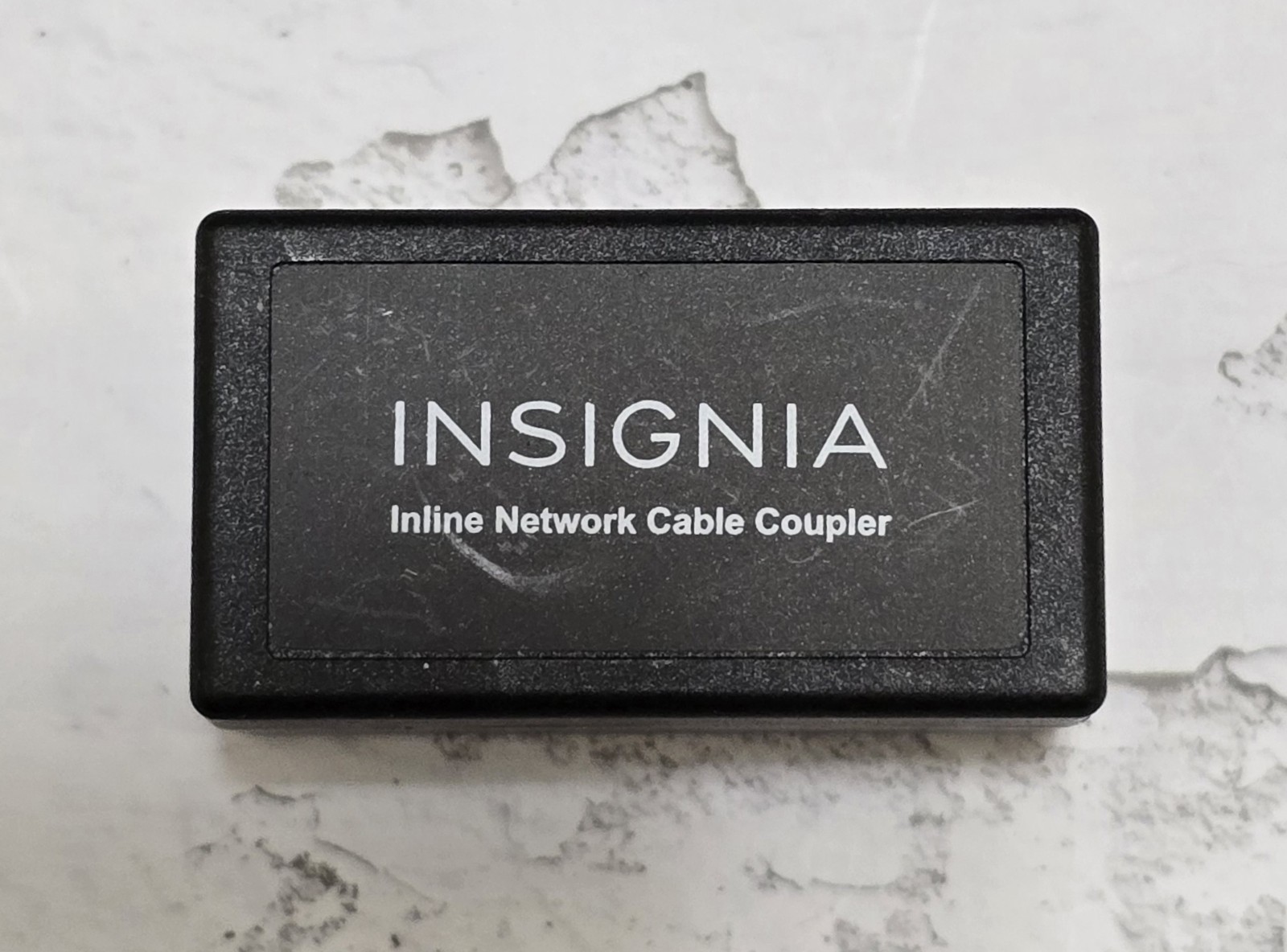 Insignia Inline Network Cable Coupler Cat-5 and Cat-5E Cables Wired Networking