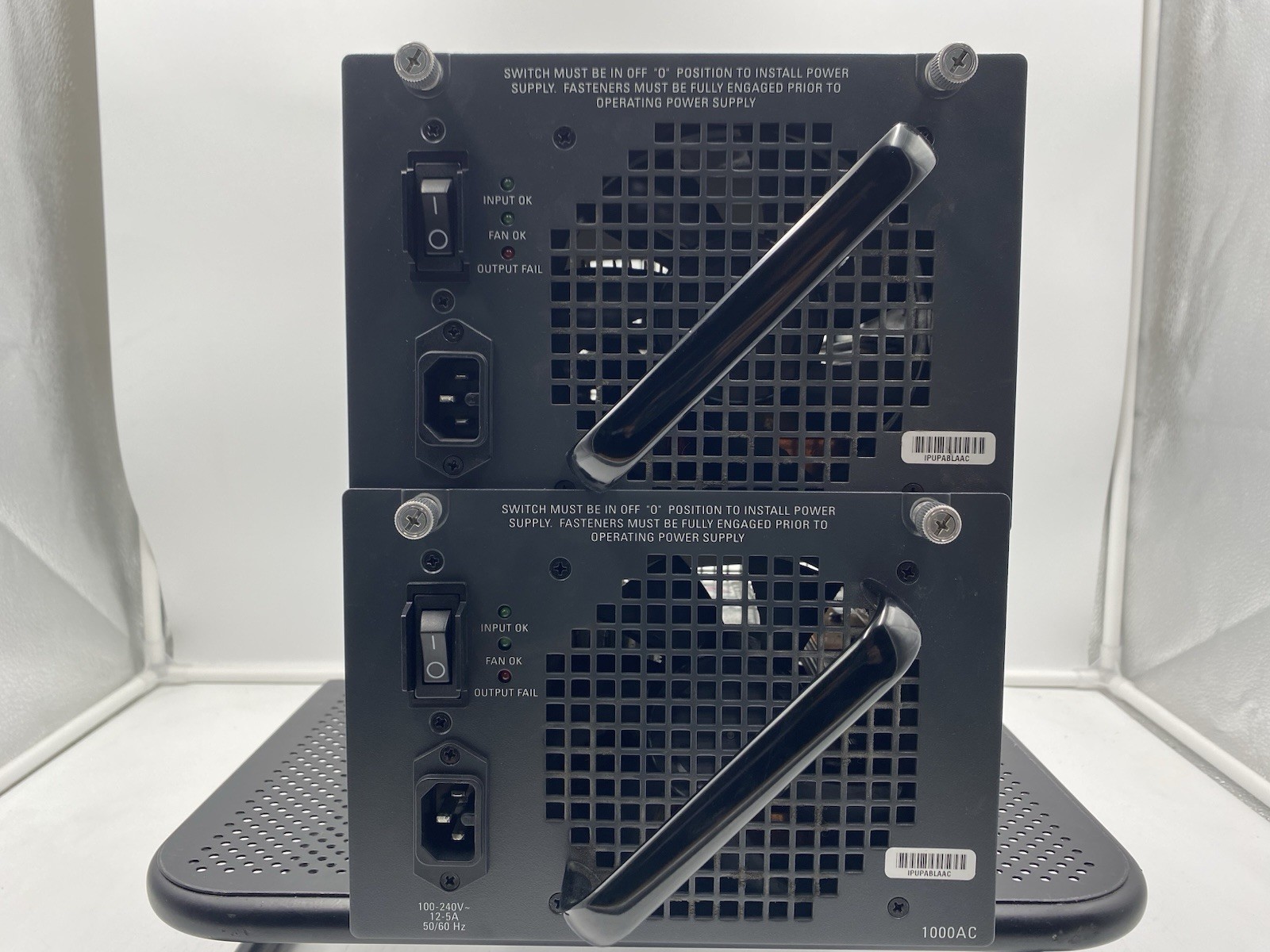 Lot of 2 AA22900 1040W AC Power Supply PSU for Cisco Catalyst 4506-E