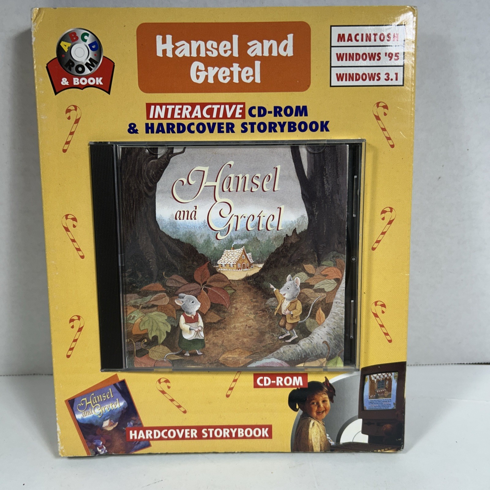 Hansel And Gretel Interactive CD-ROM & Hardcover Storybook