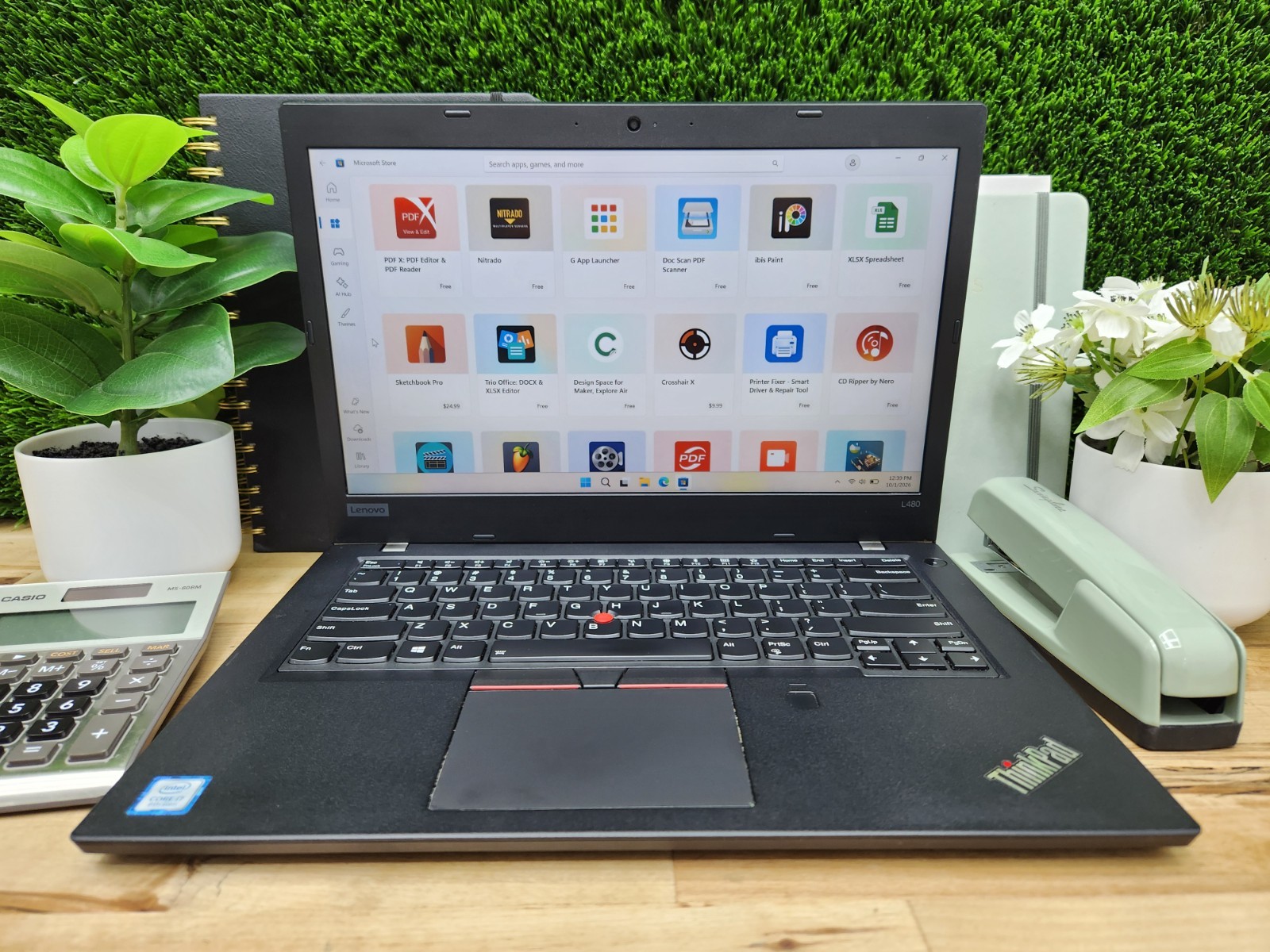 Lenovo ThinkPad L480 14" FHD i7-8550U 16GB DDR4 256GB SSD EXCELLENT BATTERY ~