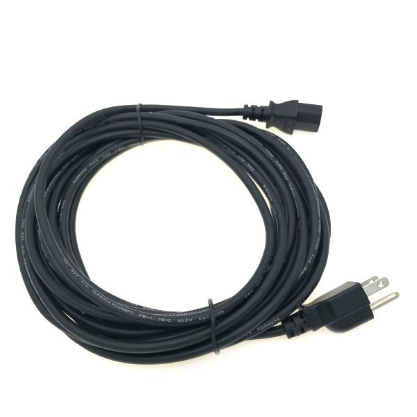 25FT COMPUTER POWER SUPPLY AC CORD CABLE WIRE FOR HP DELL ACER DESKTOP PC SYSTEM