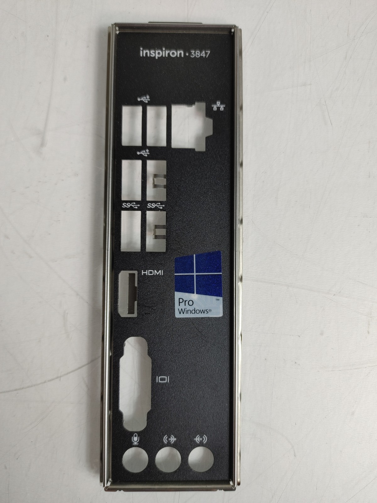 Lot of 2 Dell I/O Shield For Inspiron 3847 Desktop Motherboard