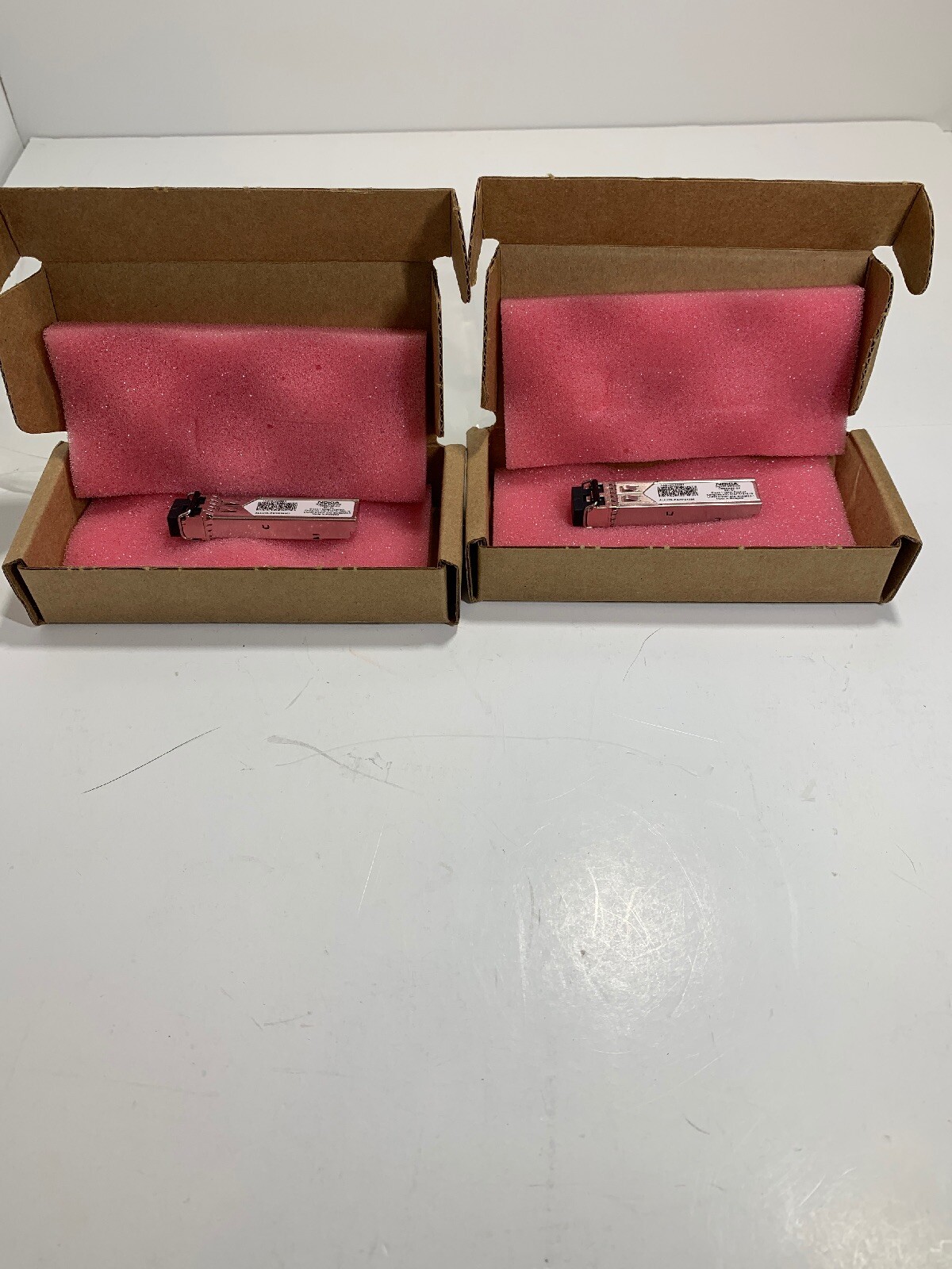 Qty=2, Alcatel-Lucent Nokia 1AB187280063 1GB BASE-SX 850nm MMF LC SFP
