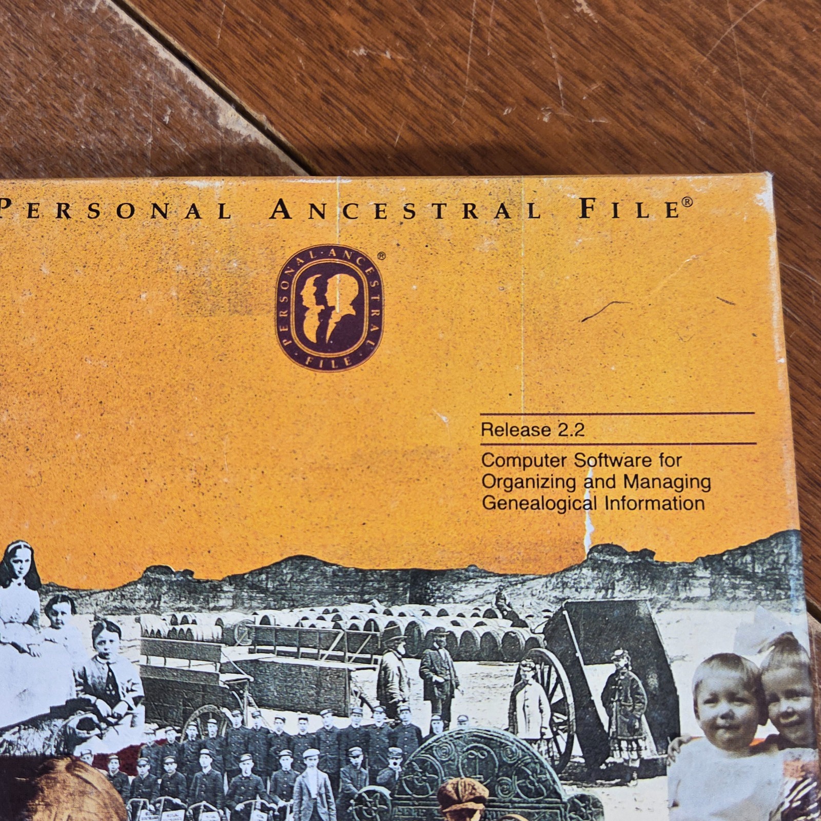 Vintage PC Personal Ancestral File Managing Genealogical Information MS-DOS