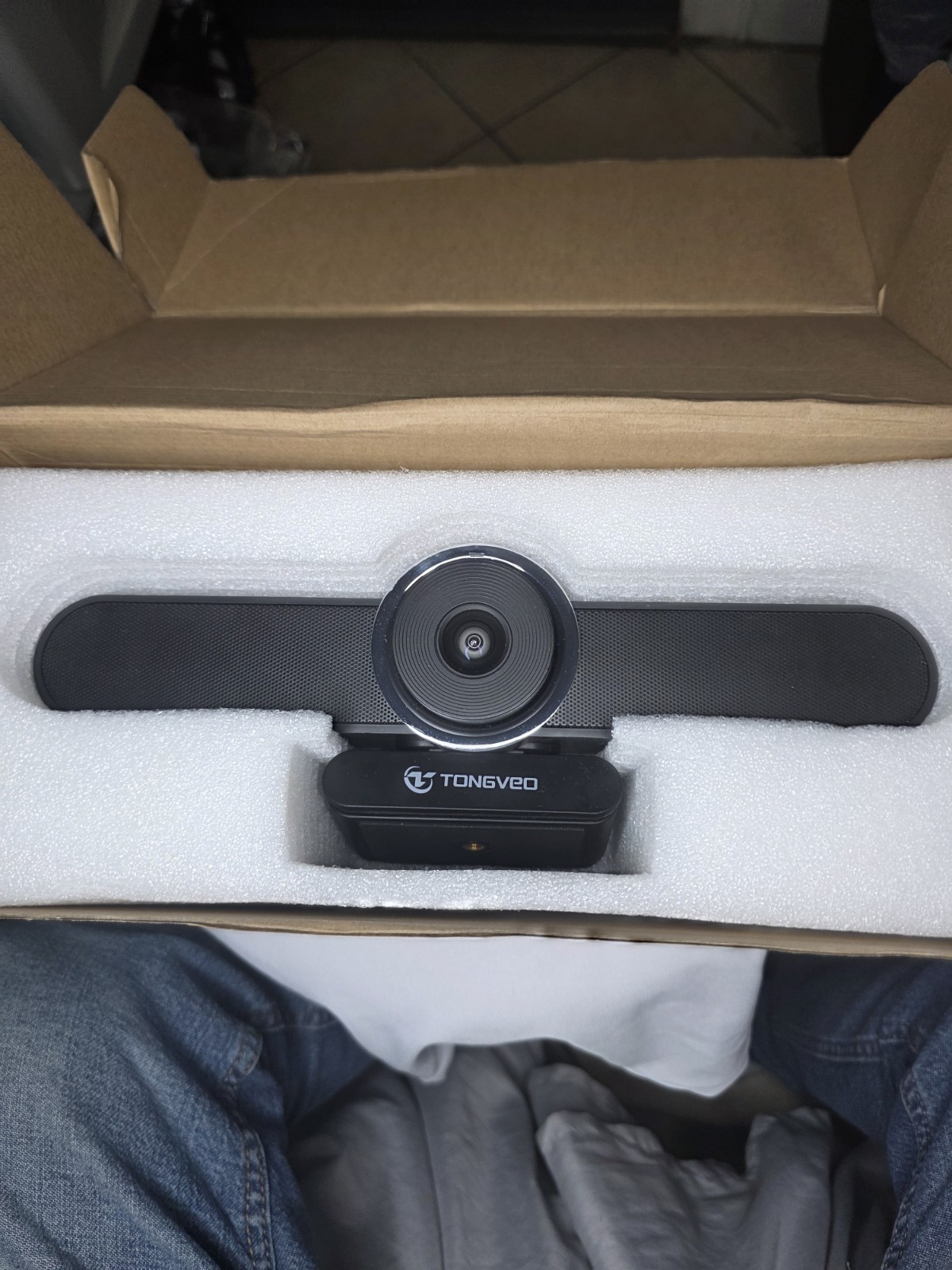 TongVeo 4K Video Conference Webcam  Auto Framing (Open Box - Needs USB-C Cable)