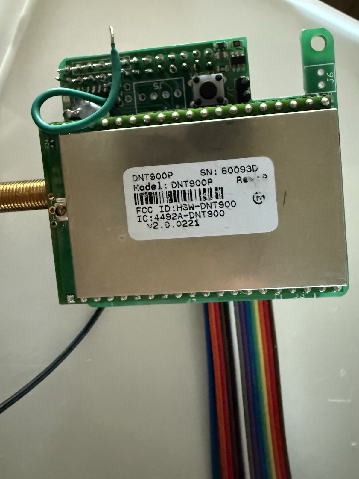 DNT900P 900MHz FHSS RF Transceiver RPi900 Raspberry Pi Interface Board Untested