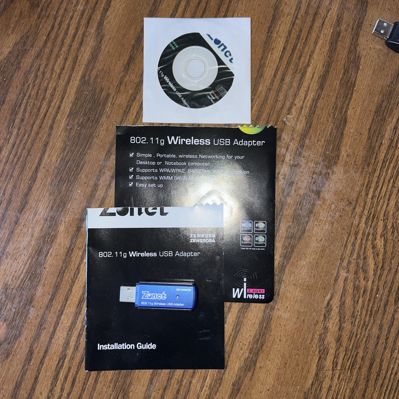 Zonet 802.11g Wireless USB Adapter