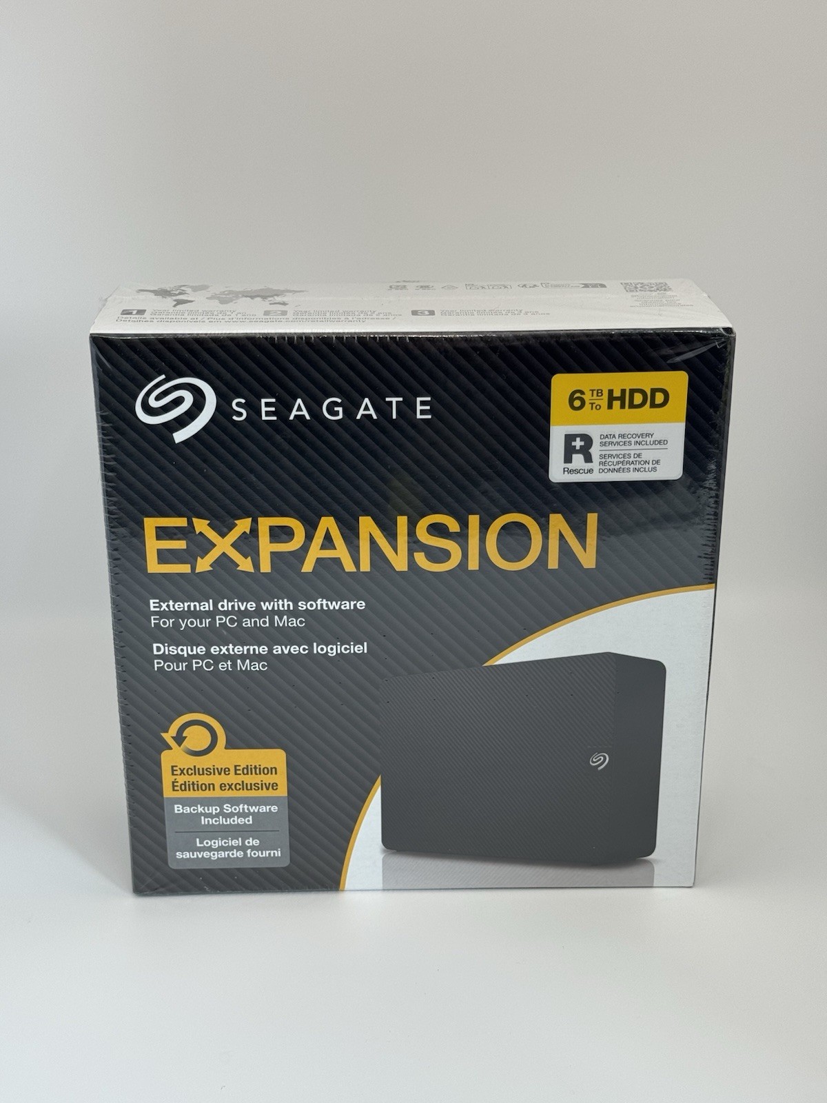 Seagate Expansion 6TB External Desktop Hard Drive HDD USB 3.0 New Sealed