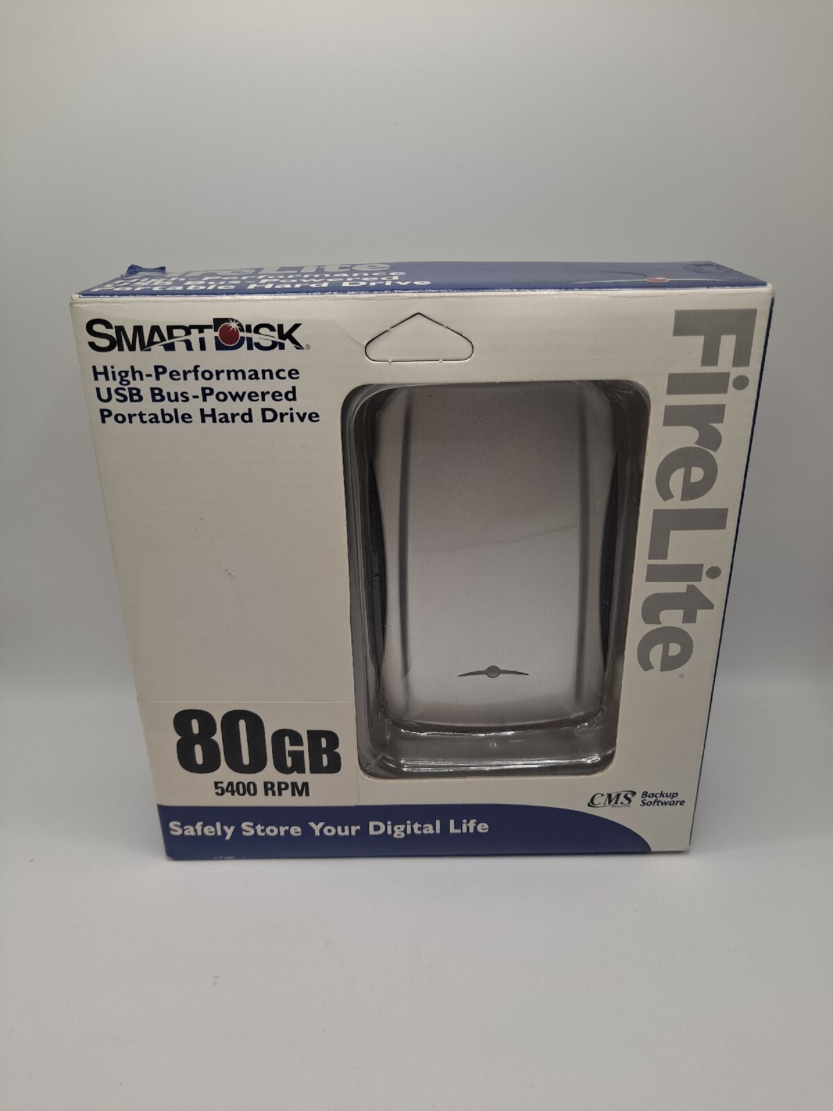 USBFLB80  SmartDisk FireLite 80GB USB External Portable Hard Drive IH7828