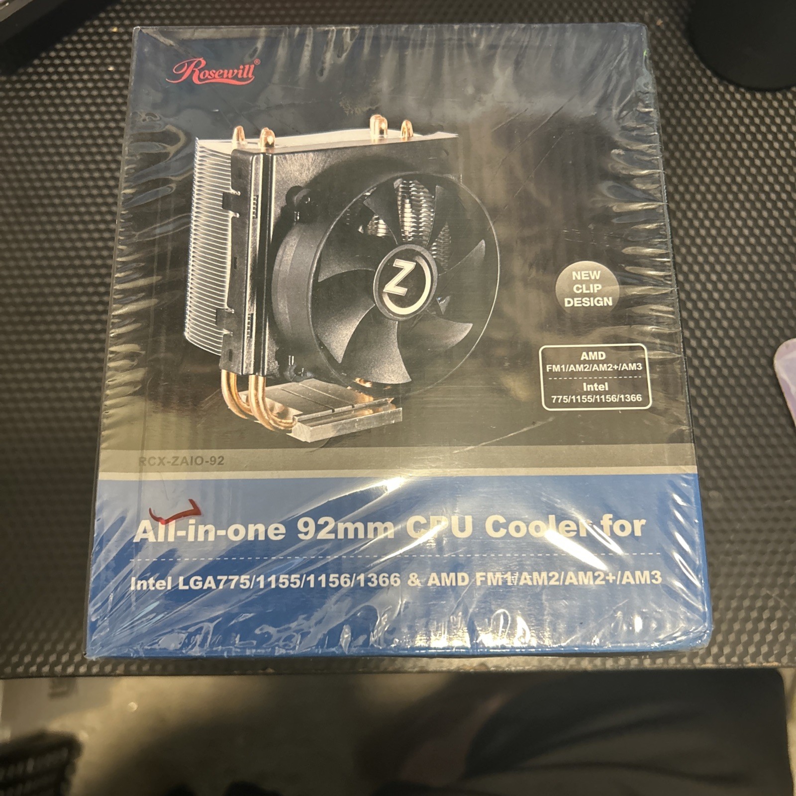 Rosewill CPU Cooler Fan 92mm RCX-ZAIO-92 (Brand New)
