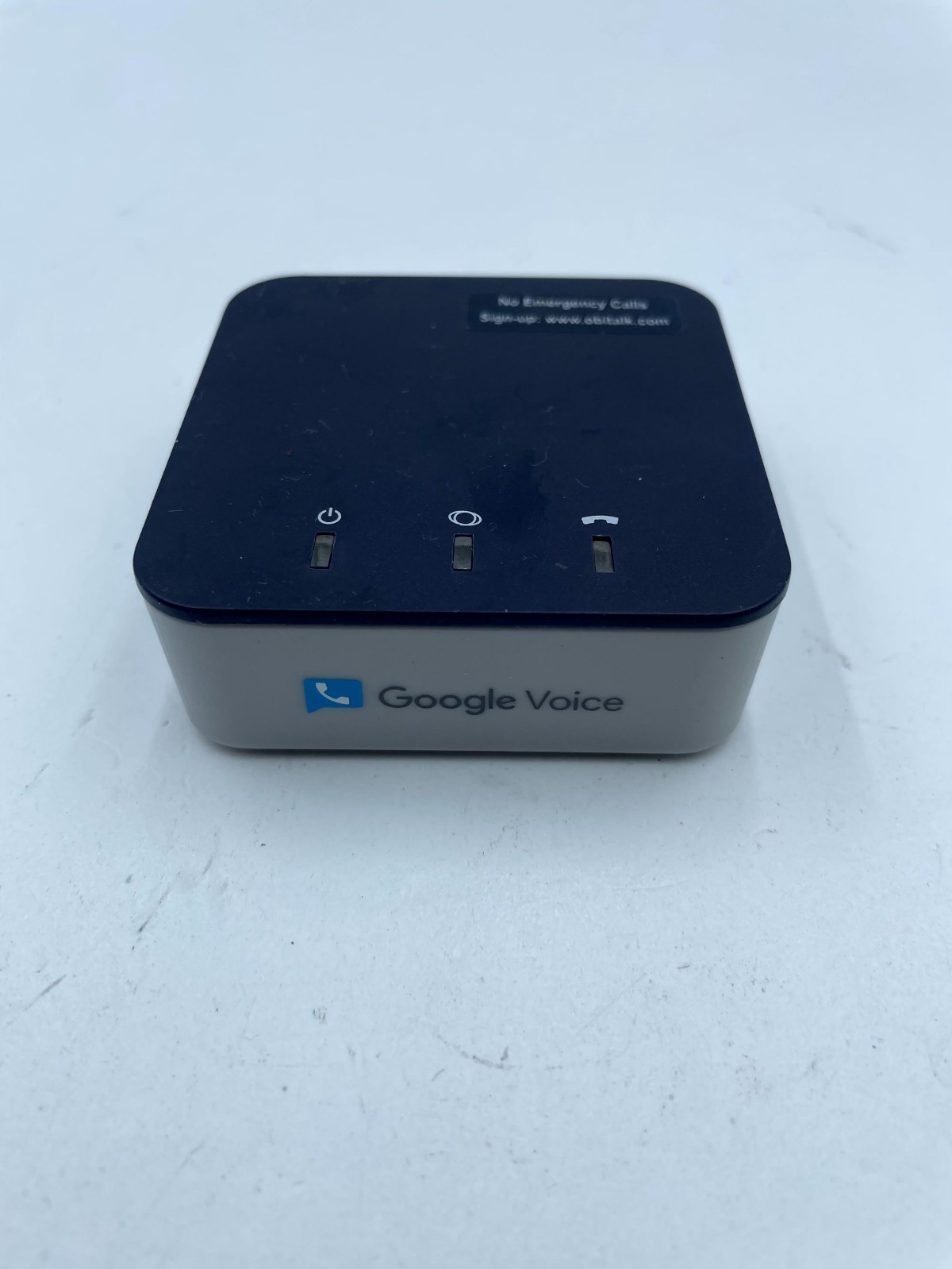 Obihai OBi200 VoIP Phone Adapter Black 12V USB Ethernet Port with Google Voice