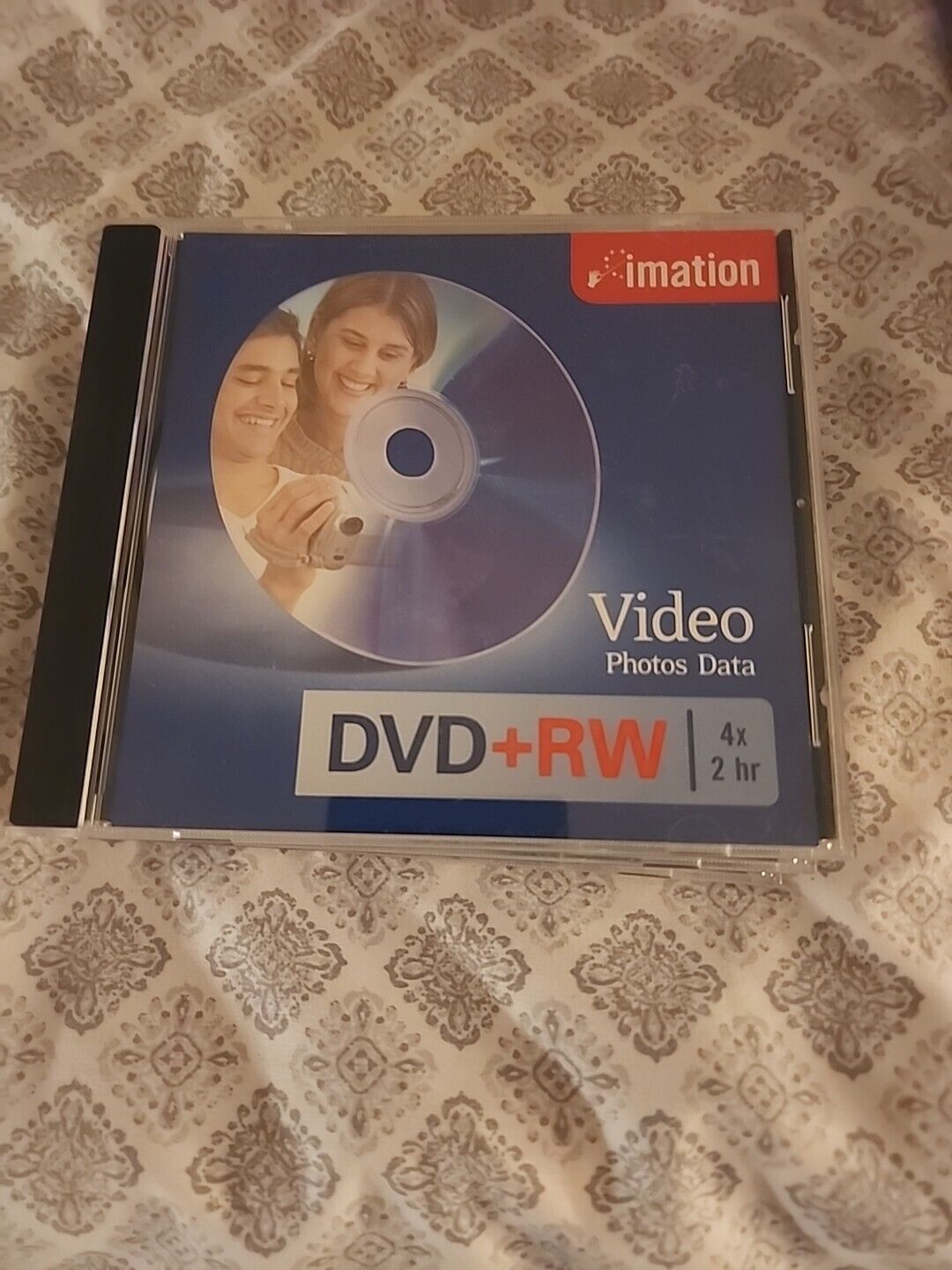 NEW (Open 3 Pack) Imation DVD+RW Rewritable Discs 120 Min / 4x (3)