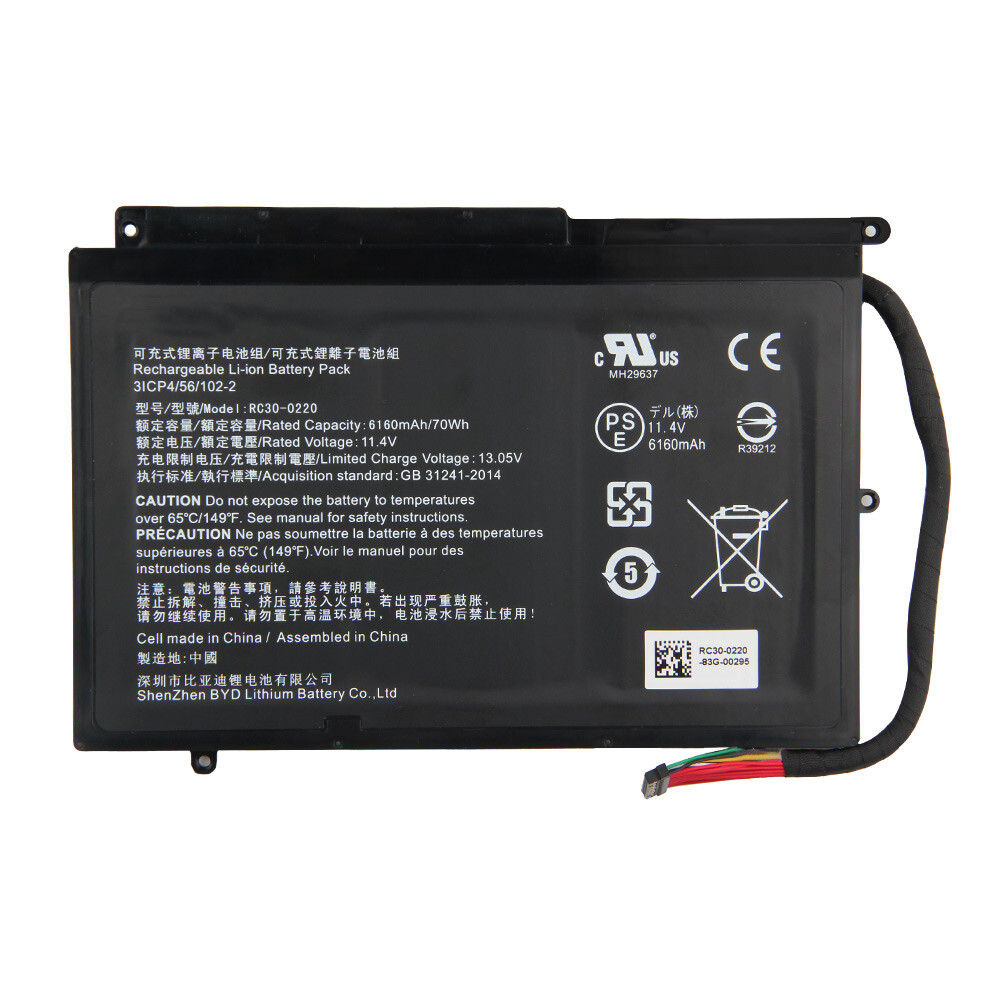 70WH original RC30-0220 battery Apply FOR RAZER Blade 17 Inch RZ09-0220 laptop