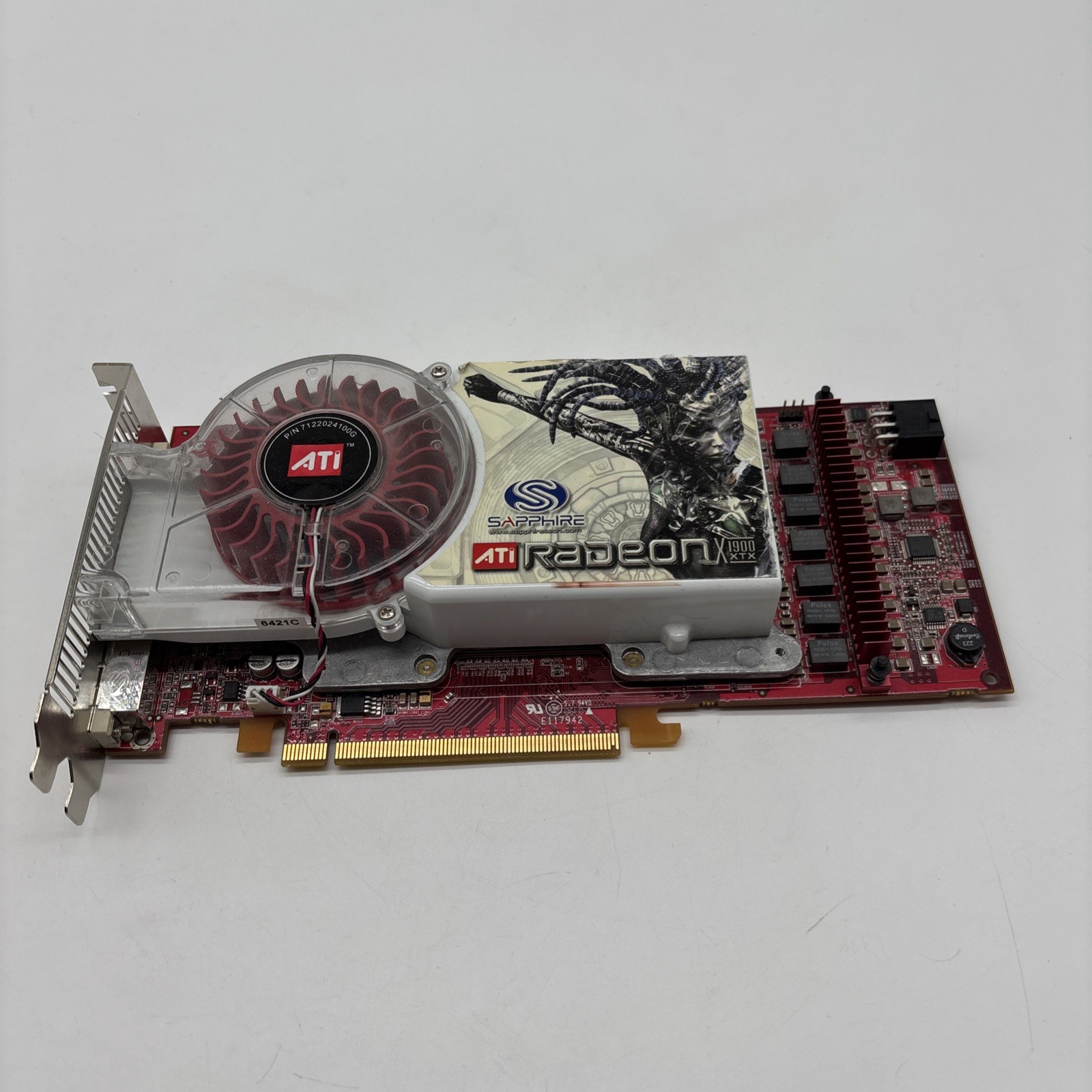 SAPPHIRE RADEON X1900XTX  512MB DDR3 SDRAM PCI-E GRAFIKKARTE DVI S-VIDEO