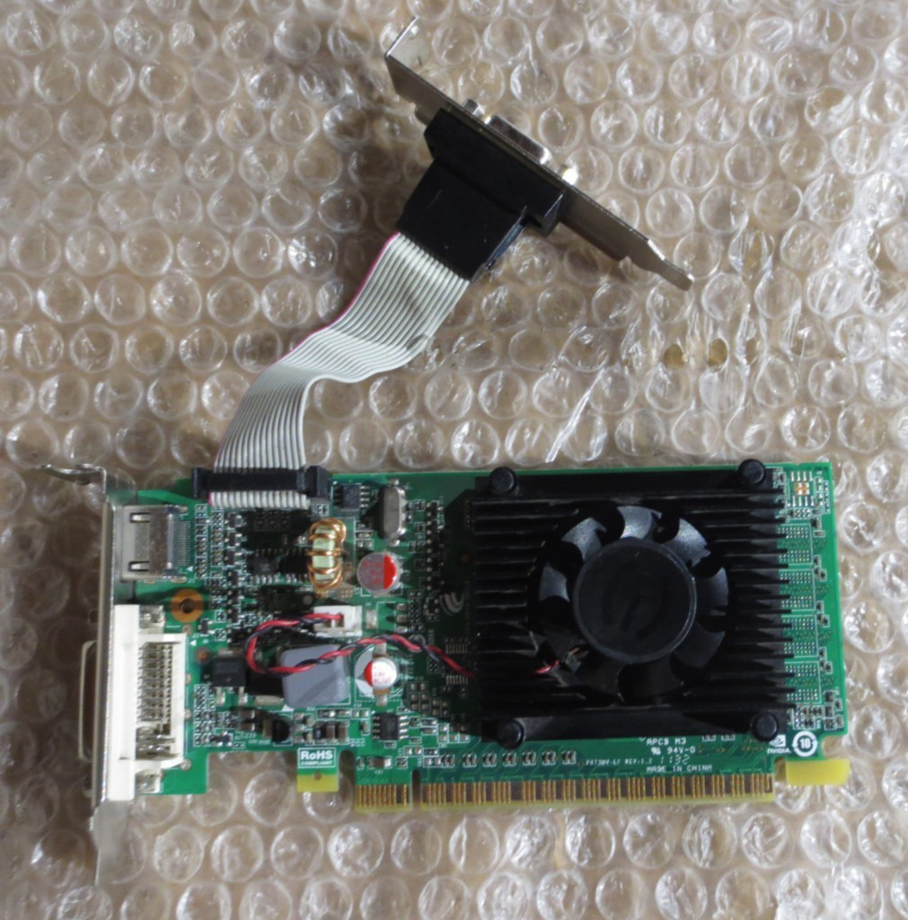 EVGA NVIDIA GeForce 8400 GS 512MB DDR3 PCIe x16 Graphics Card 512-P3-1300-LR
