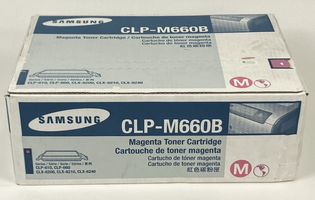 SAMSUNG CLP-M660B ST924A TONER ORIGINALE MAGENTA CLP-610/CLP-660/CLX-6200/6210