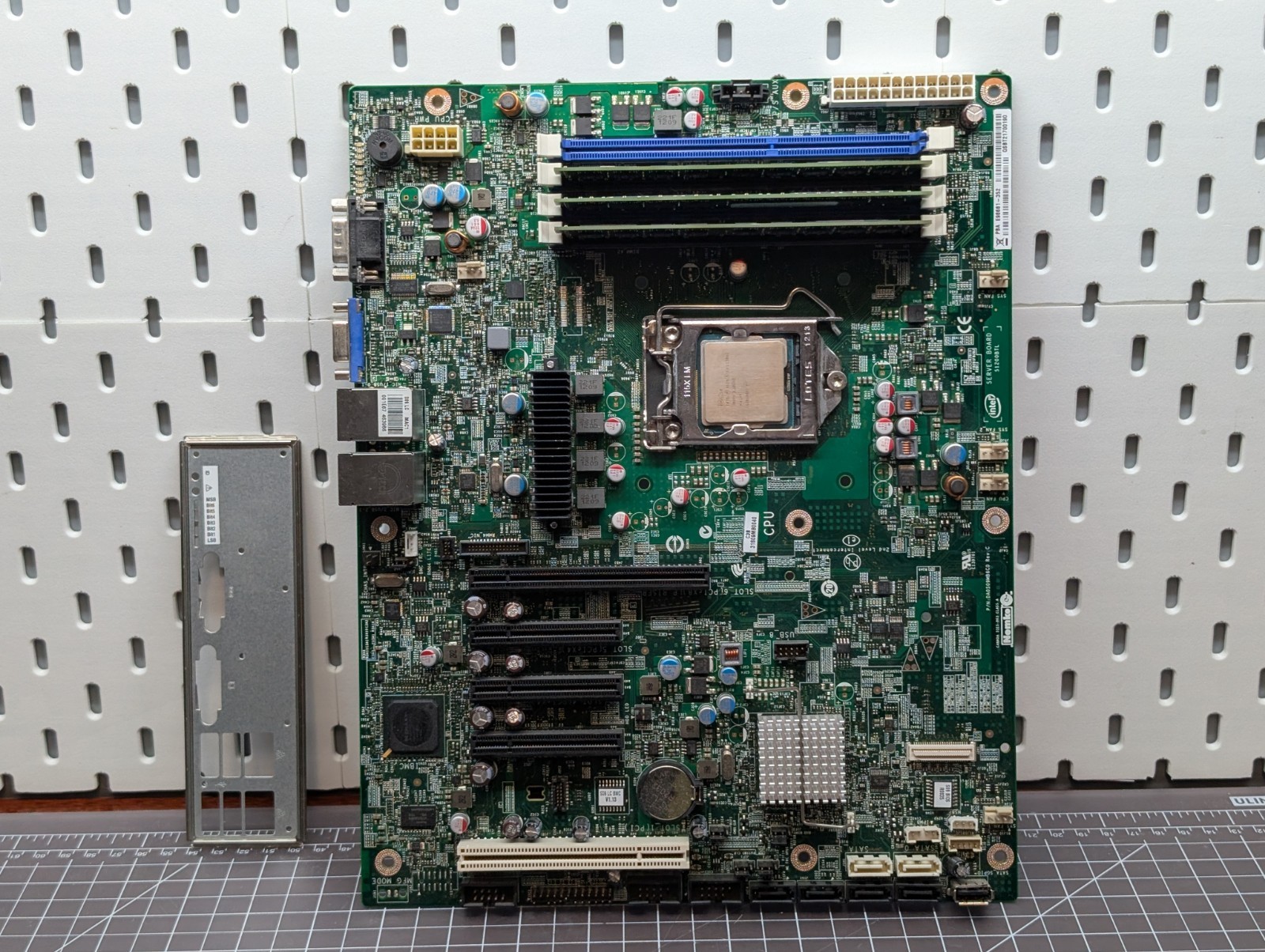 Intel S1200BTL Server Motherboard +  Xeon E3-1230 V2 CPU + 12GB RAM Combo