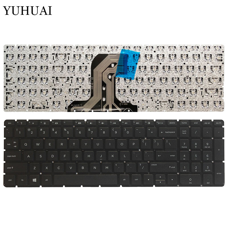 For HP 17-x137cl 17-x173dx 17-y025cy 17-y026cy 17-y027cy 17-y028cy keyboard US