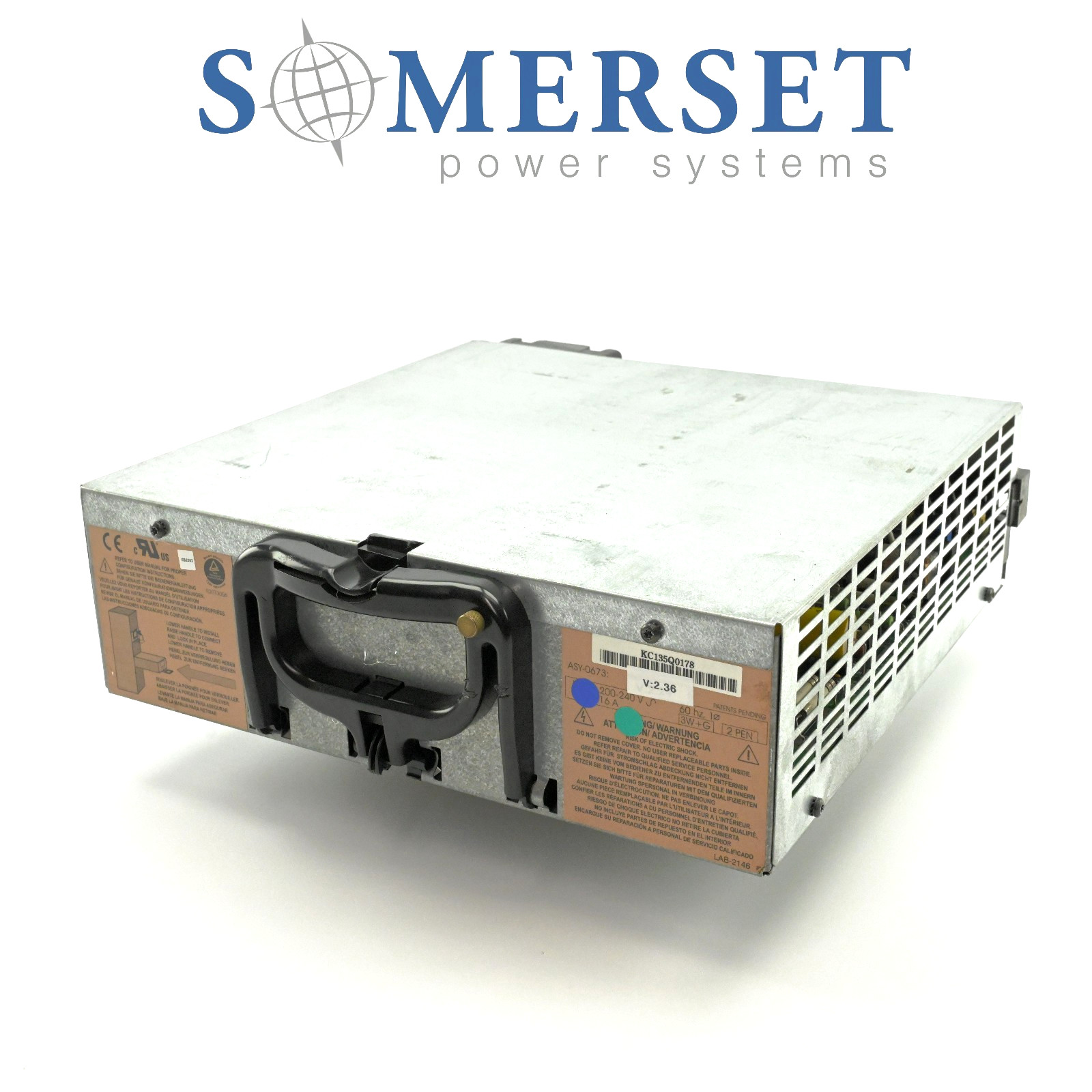 Eaton Powerware ASY-0673 3kVA 2500W Split Phase Power Module for 9170+ UPS