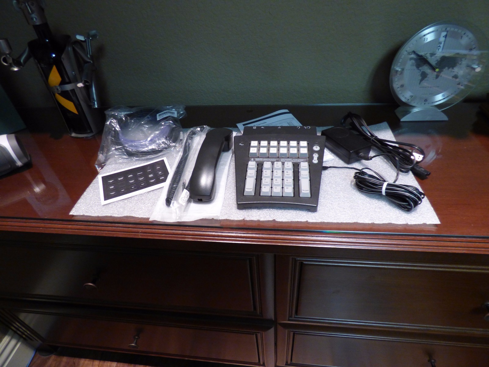 MITEL 5550 IP CONSOLE 50003071  MINT CONDITION with power.