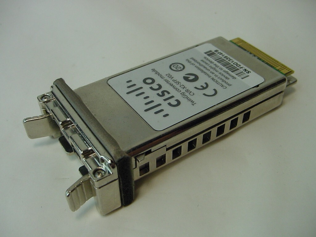 CISCO TWINGIG CONVERTER MODULE CVR-X2-SFP V02