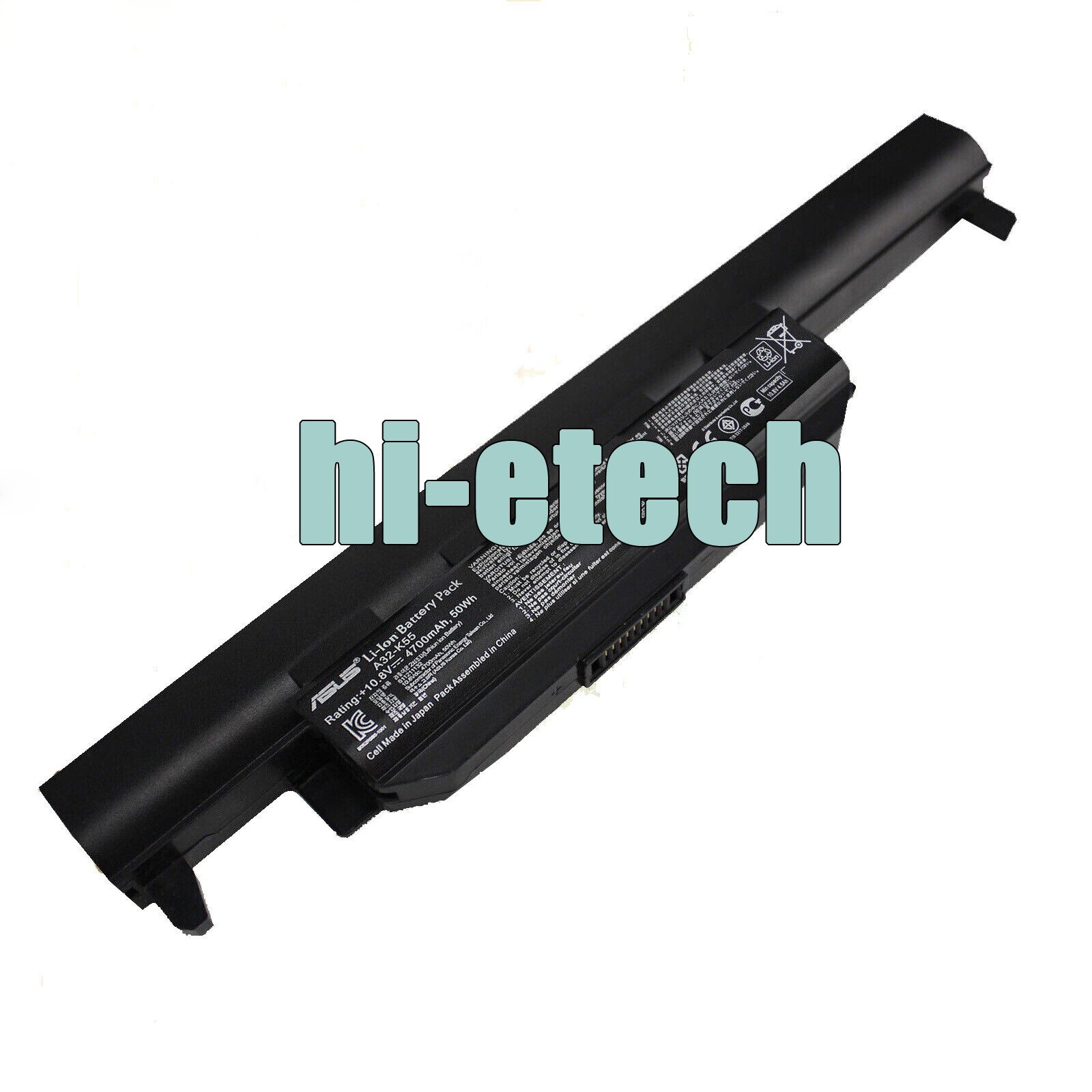 Genuine A32-K55 Battery for ASUS K55V K55N X45C X45U X55A X55C A32-K55X Q500A