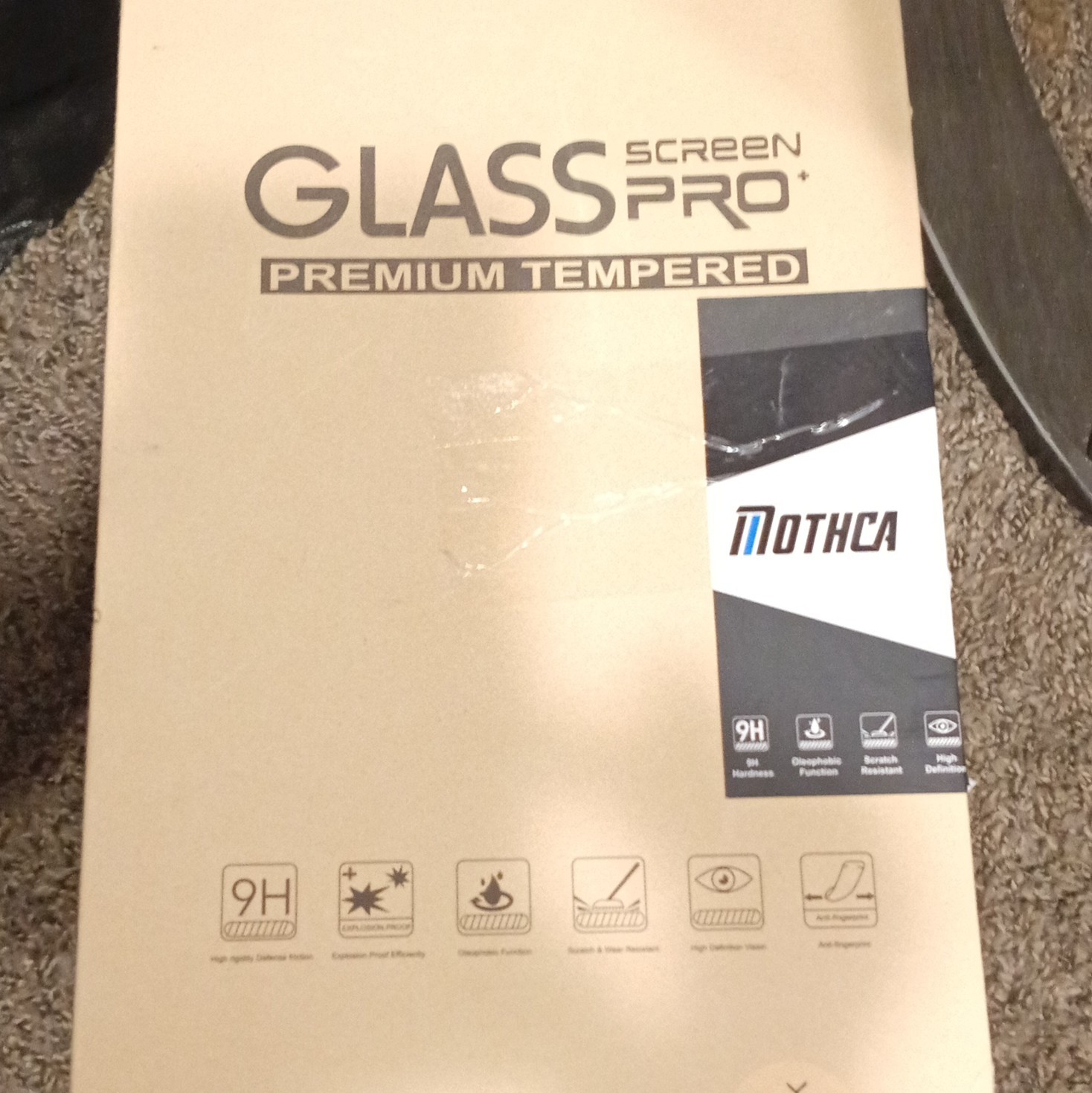 Premium Tempered Glass Screen Pro