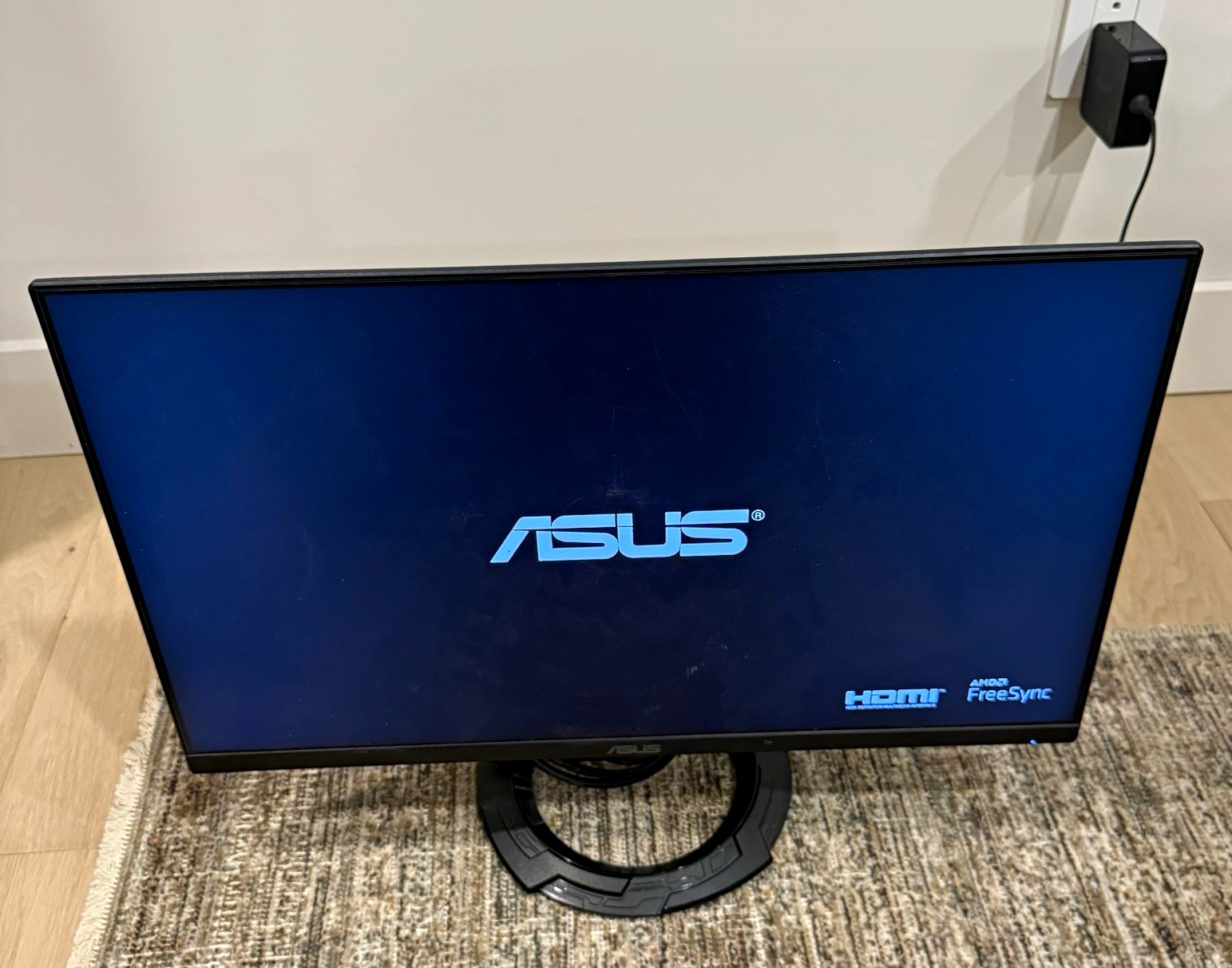 ASUS VZ249QG1R 24in FHD 75Hz 1ms LCD HDMI Monitor Black - Minor Scratches - Good