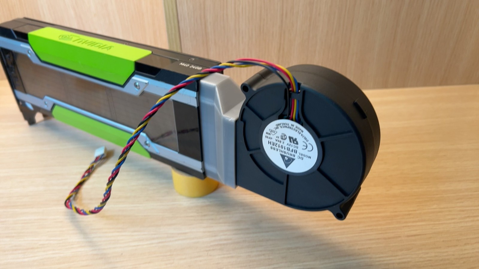 9cm Turbo Blower Cooling Fan Mod For NVIDIA Tesla V100 P40 M40 Compute GPU