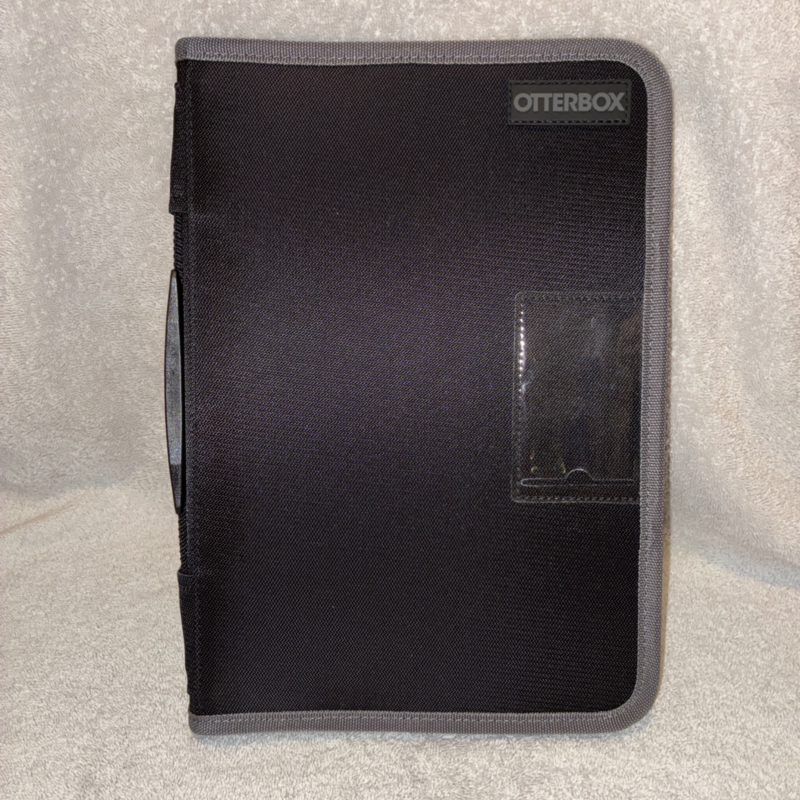 OtterBox OtterShell Black Nylon Zip Around Portfolio Case Handle For 12" Laptop
