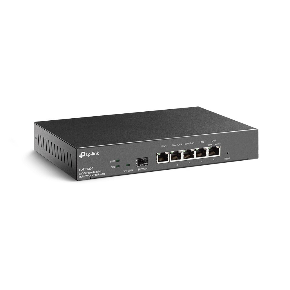 TP LINK SafeStream Gigabit Multi WAN VPN Router ER7206 UPC 840030701474