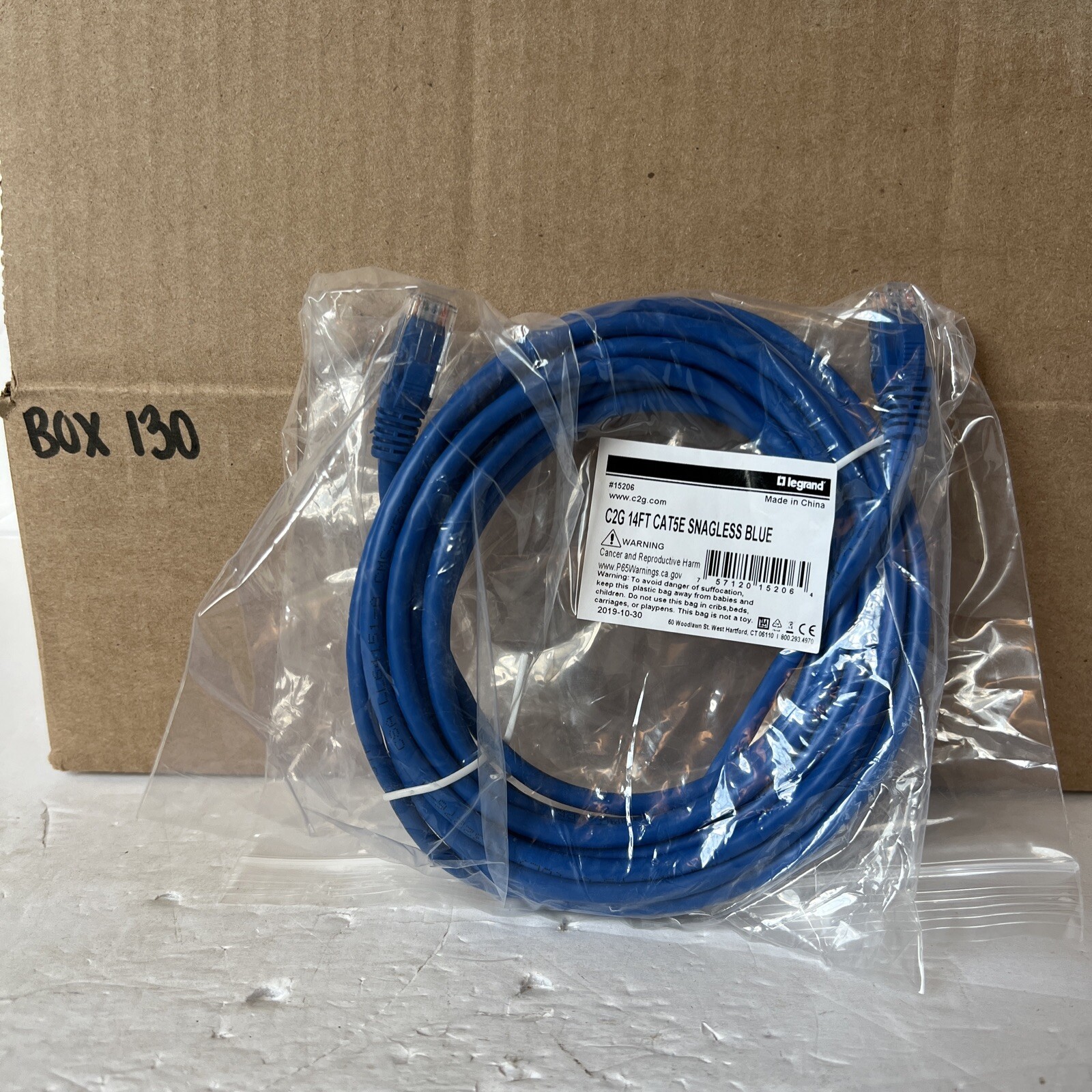 Cables To Go Cat5E 350 MHz Snagless Patch - 14 ft (15206)