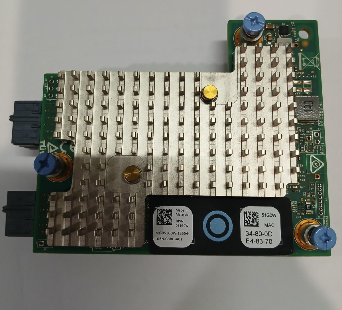 051G0W Dell 51G0W QLogic FastlinQ QL41262HMKR Dual 25GbE CNA MX Mezzanine Card