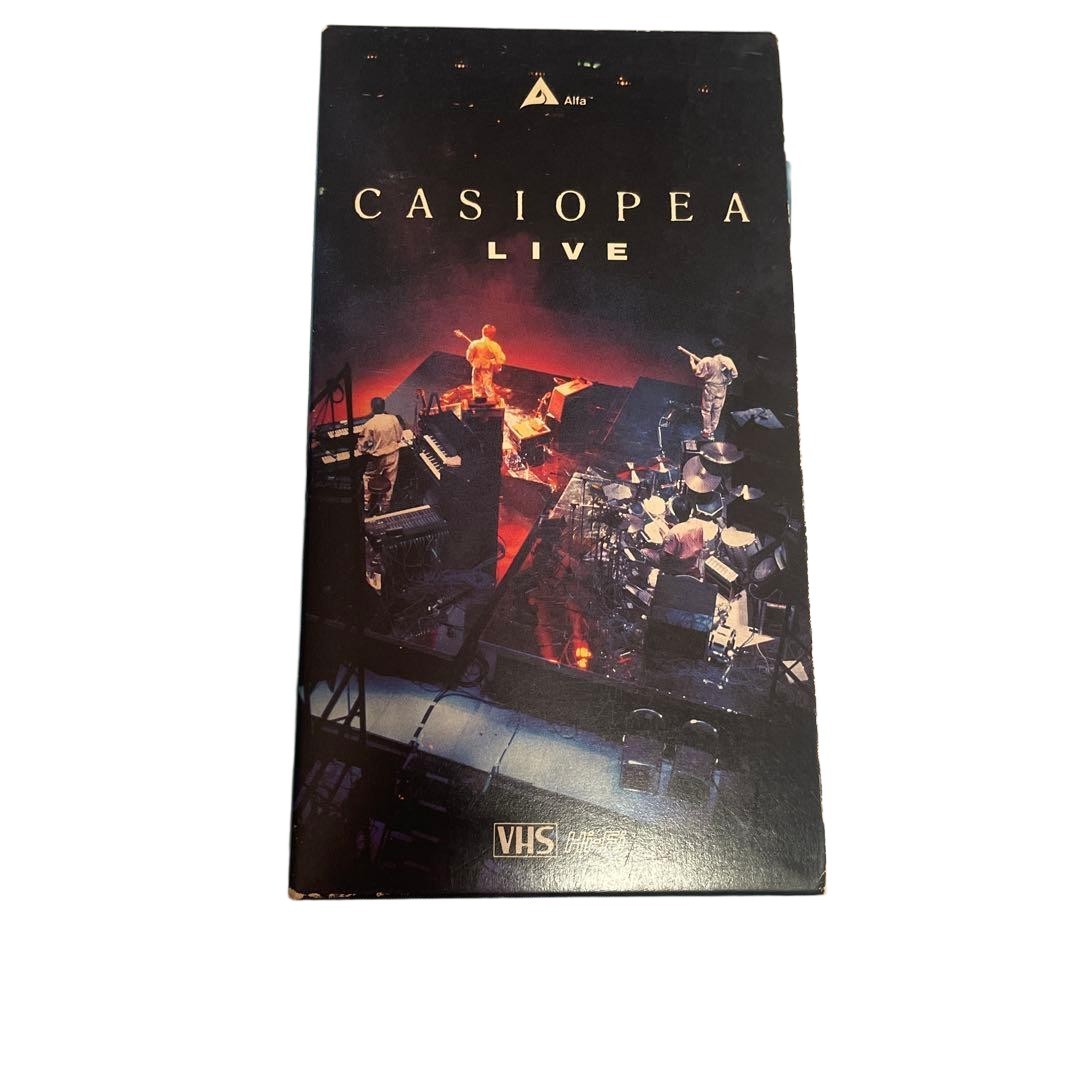 CASIOPEA Live VHS 9 Tracks Concert Performance 50min Album Record