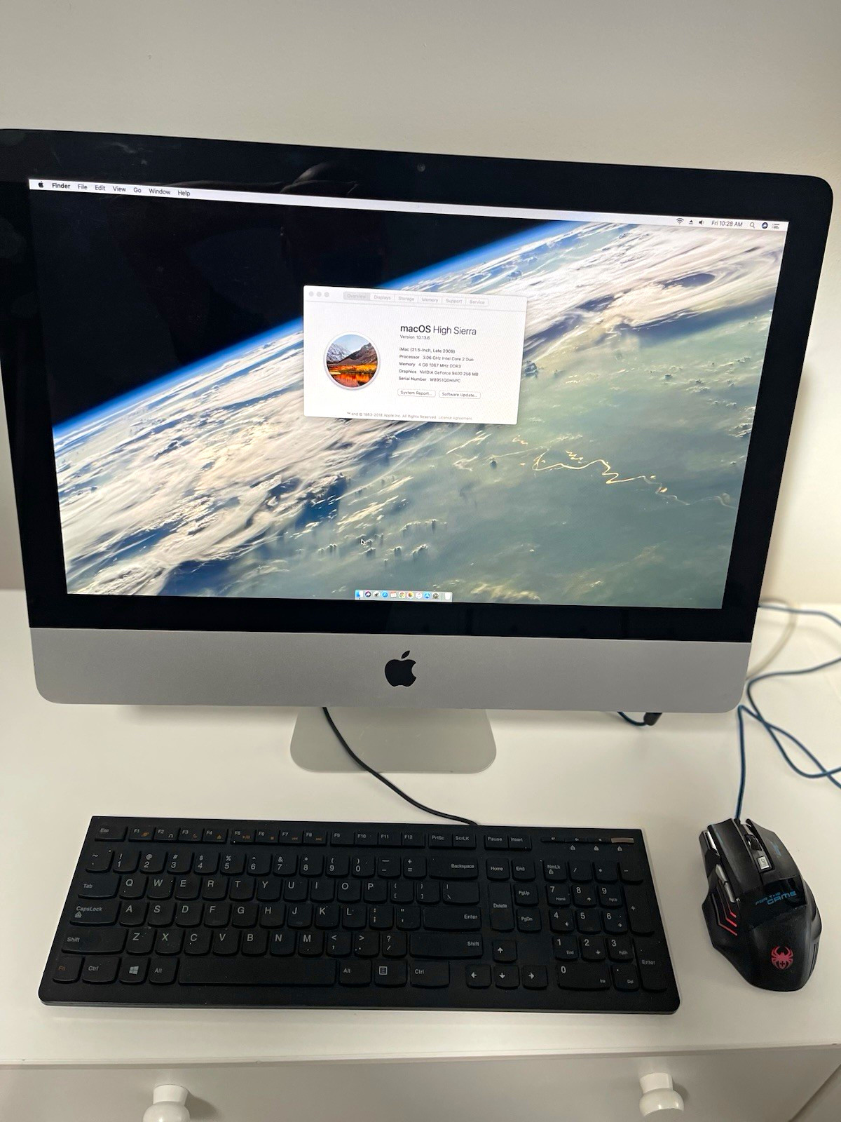 Apple iMac A1224 20in (2009) Core 2 Duo 2.4GHz 4GB 500GB HDD High Sierra