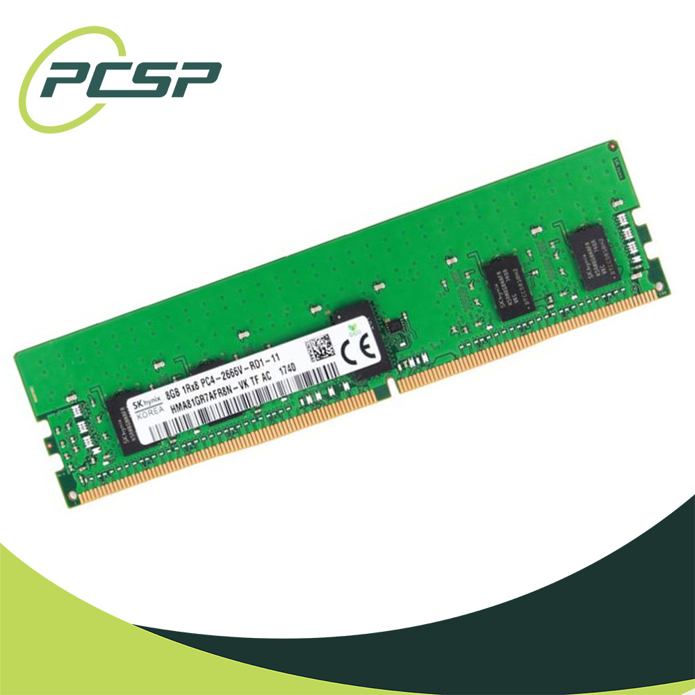 64GB RAM Kit Hynix 8x 8GB PC4-2666V-R 1Rx8 DDR4 ECC REG RDIMM