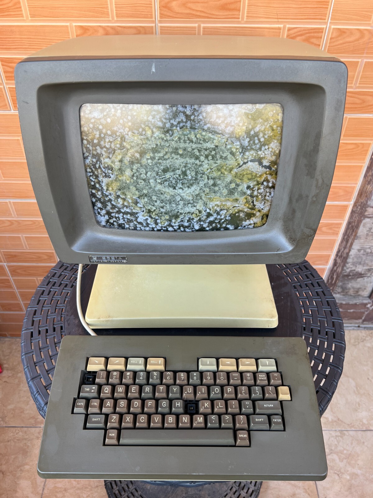 Vintage Hewlett Packard HP 2621A Terminal Computer 1978 Very Rare