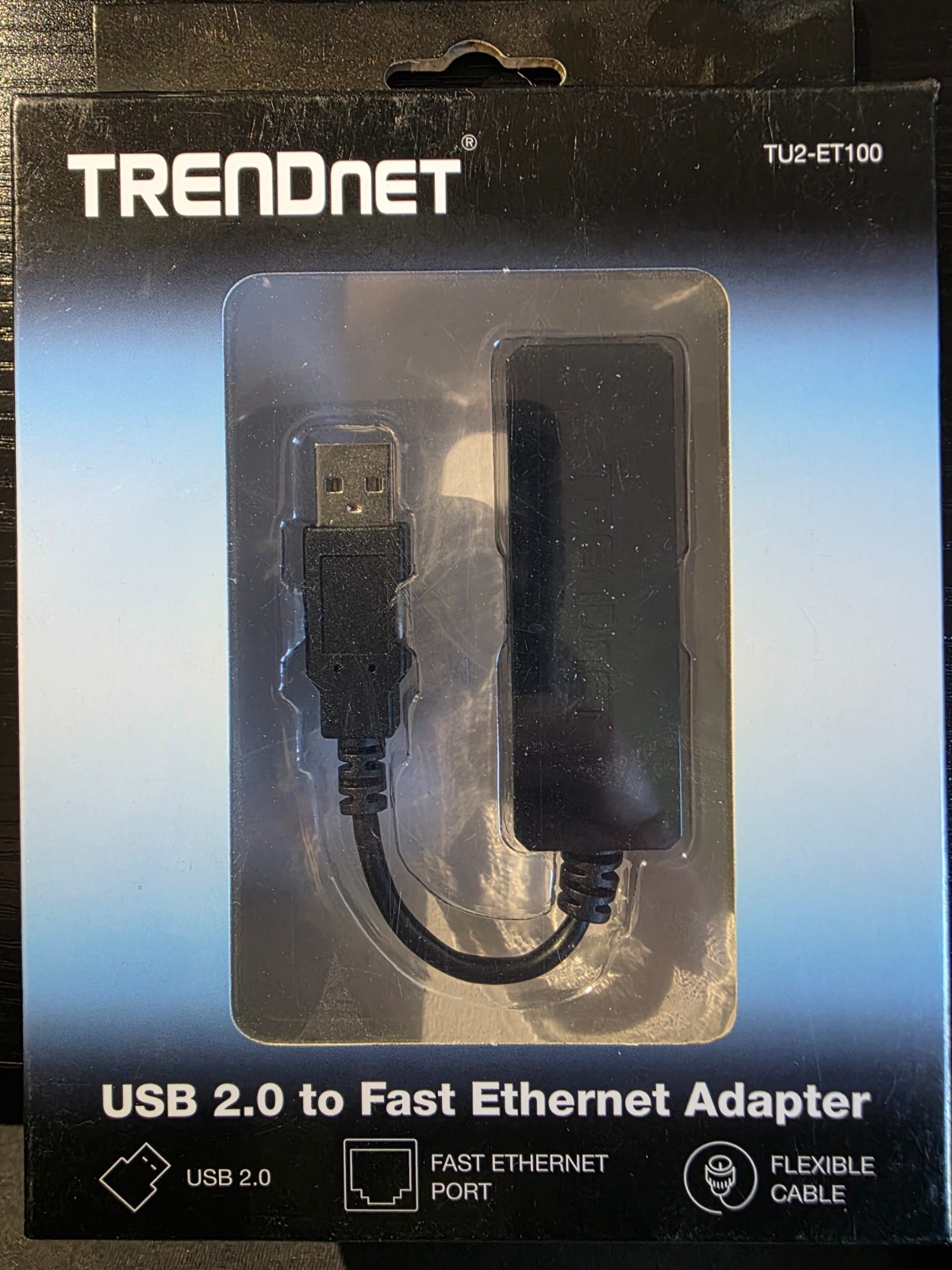 TRENDnet USB 2.0 to Fast Ethernet Adapter TU2-ET100 (BRAND NEW)