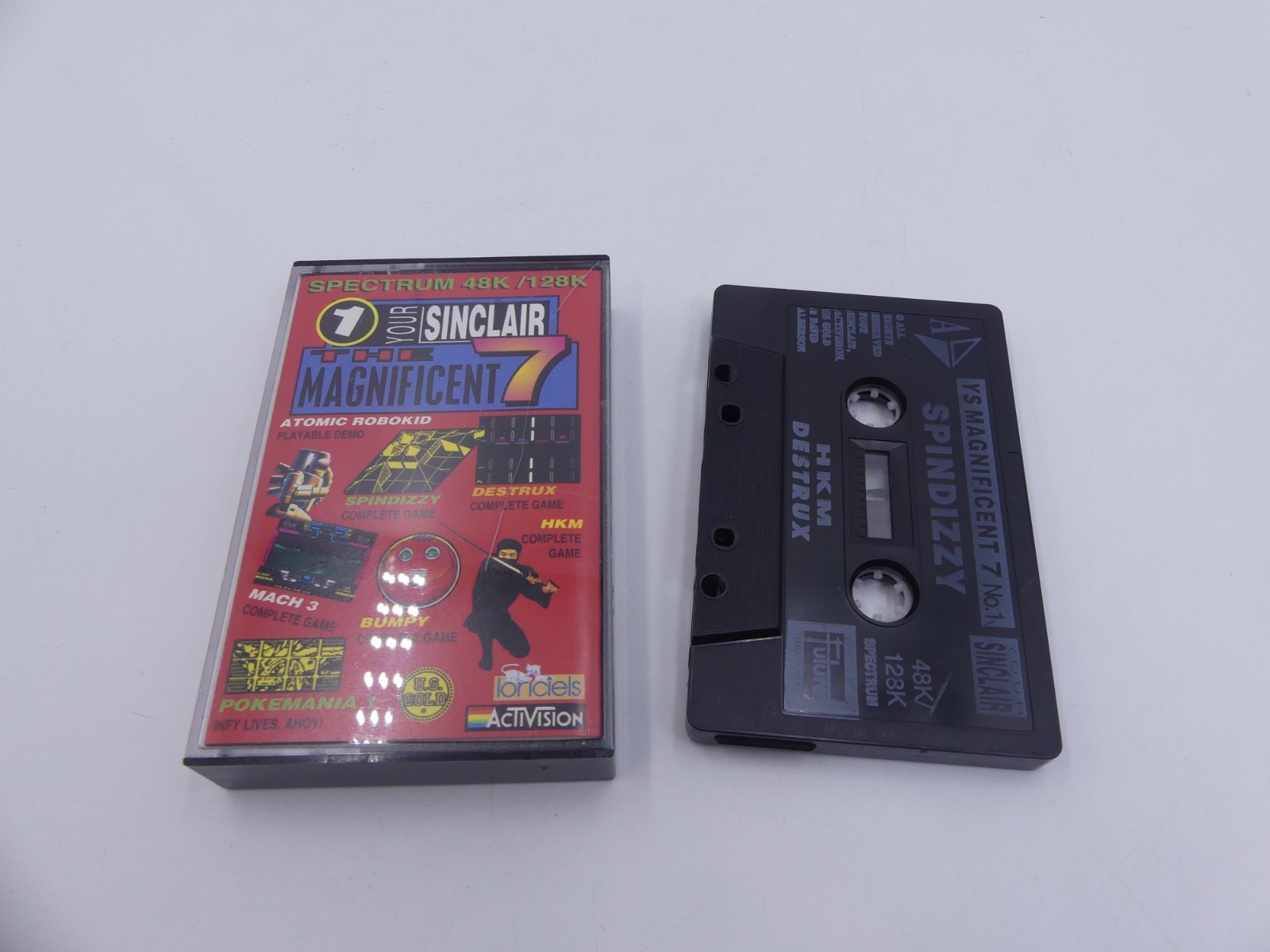 video games collection The Magnificent 7 Sinclair ZX Spectrum april 1991