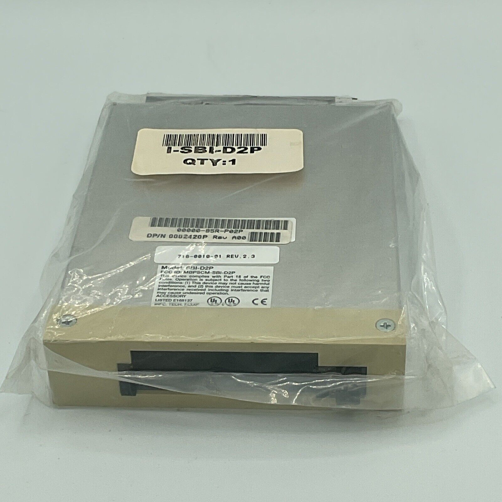 SCM Microsystems SwapBox PC Card Front Dual Slot PCMCIA Reader - Reader Only