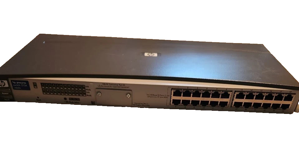 HP ProCurve 2124 J4868A 24-Port Network Switch