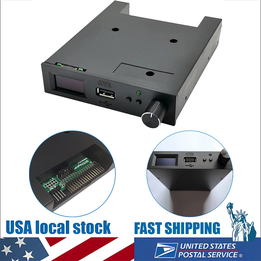 Newest FlashFloppy firmware V3.41 (GOTEK) Floppy emulator with OLED
