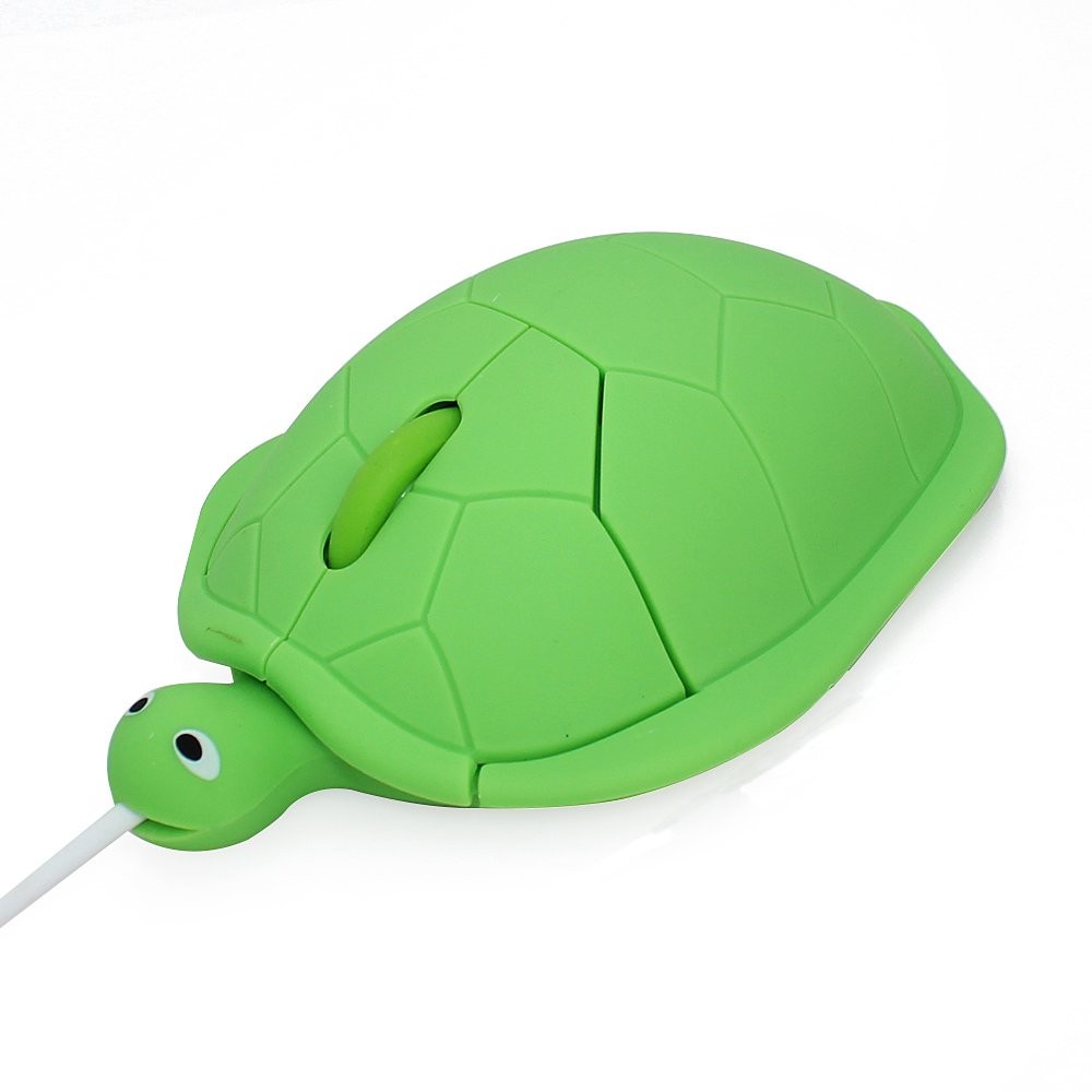 Cute Animal Turtle Shape USB Wired Corded Mouse Optical Mice for Notebook PC ...