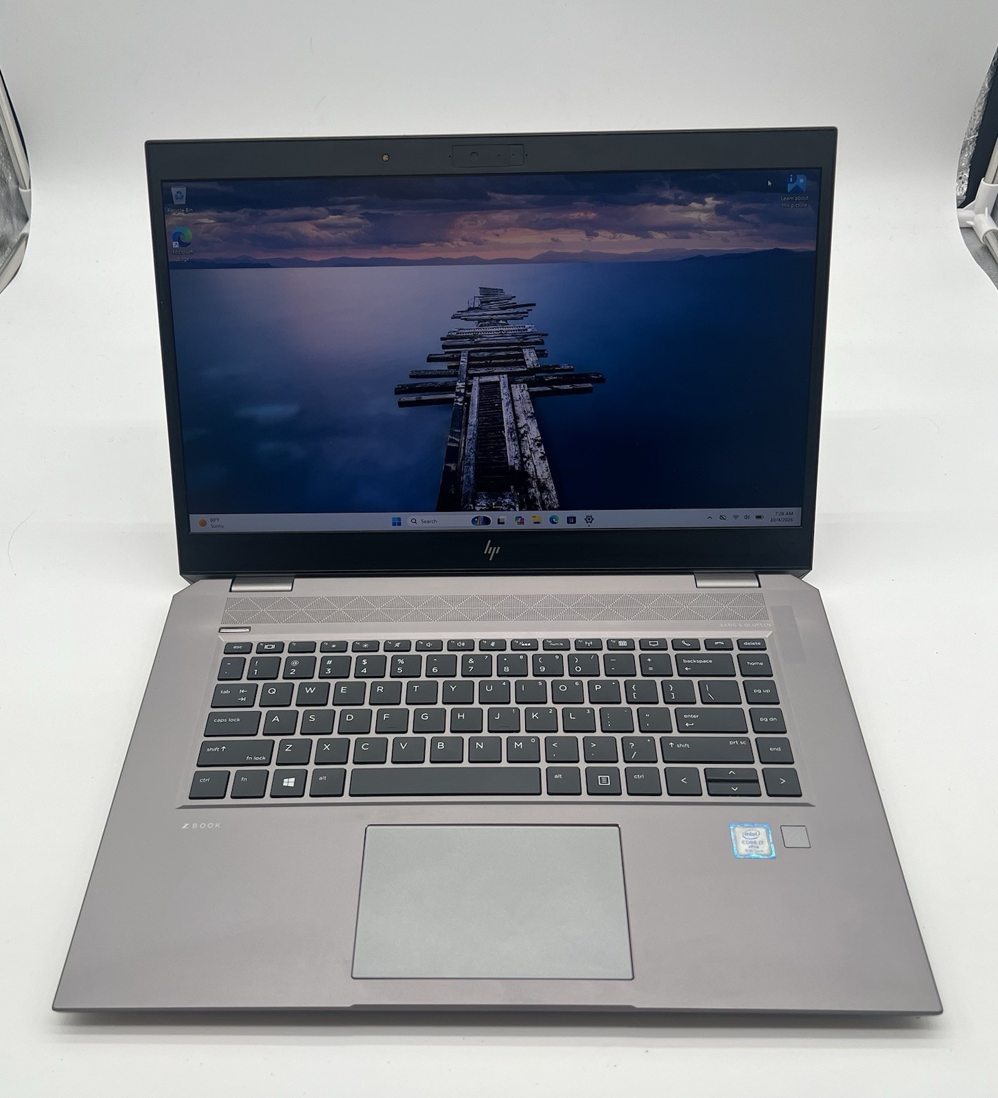 HP ZBook Studio G5 15.6” Laptop i7-8850H 32GB RAM 512GB SSD Quadro P1000 4GB