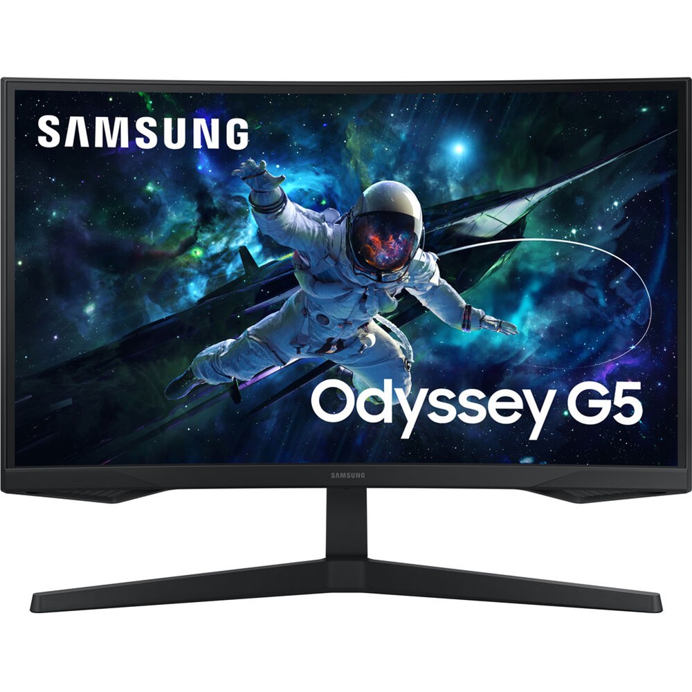 Samsung 27-Inch Odyssey G55C Series QHD 1000R Curved Gaming Monitor - Open Box