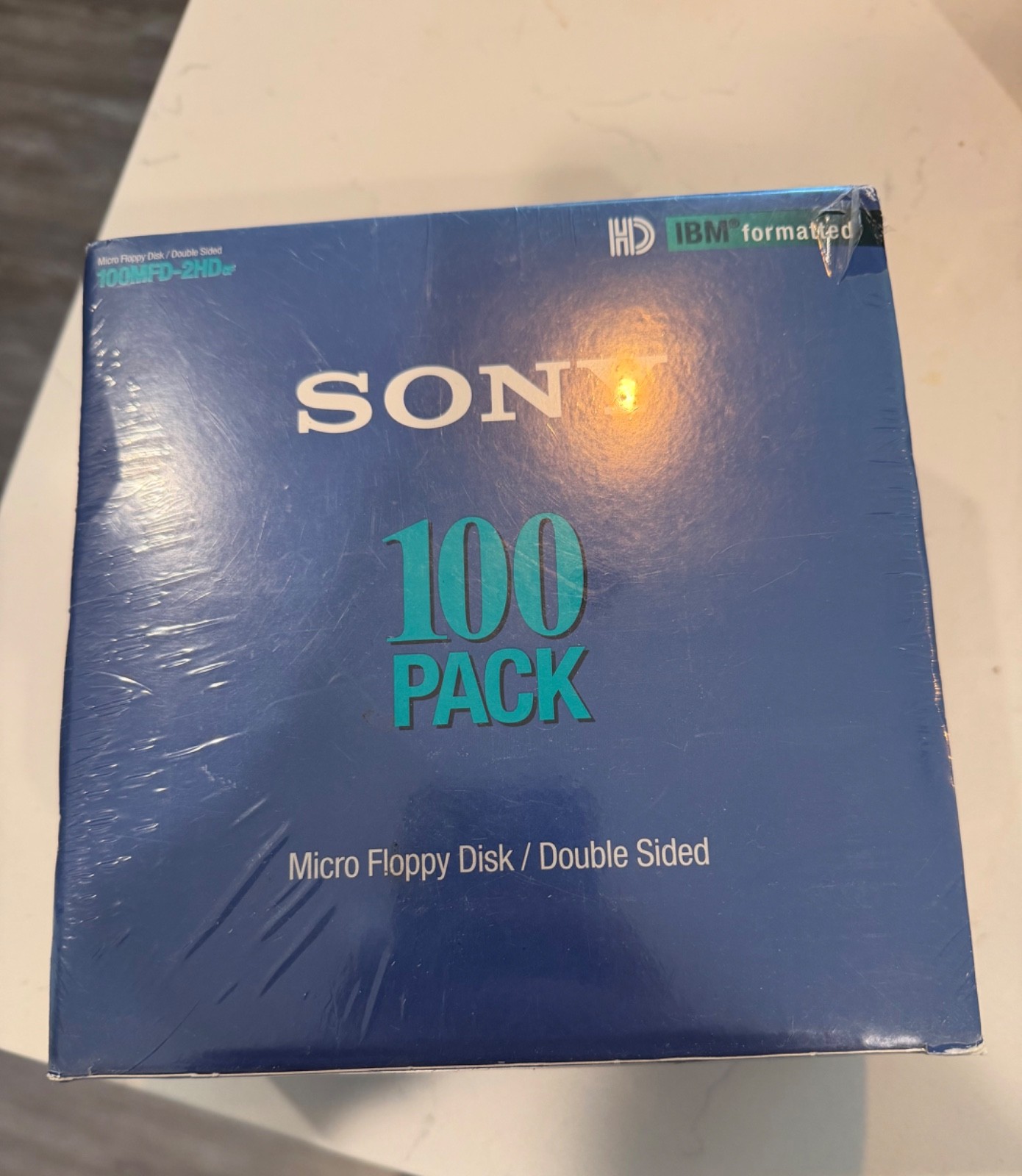 Sony 100MFD-2HD 1.44MB Double Sided Micro Floppy Disks 3.5" Pack of 100 Sealed